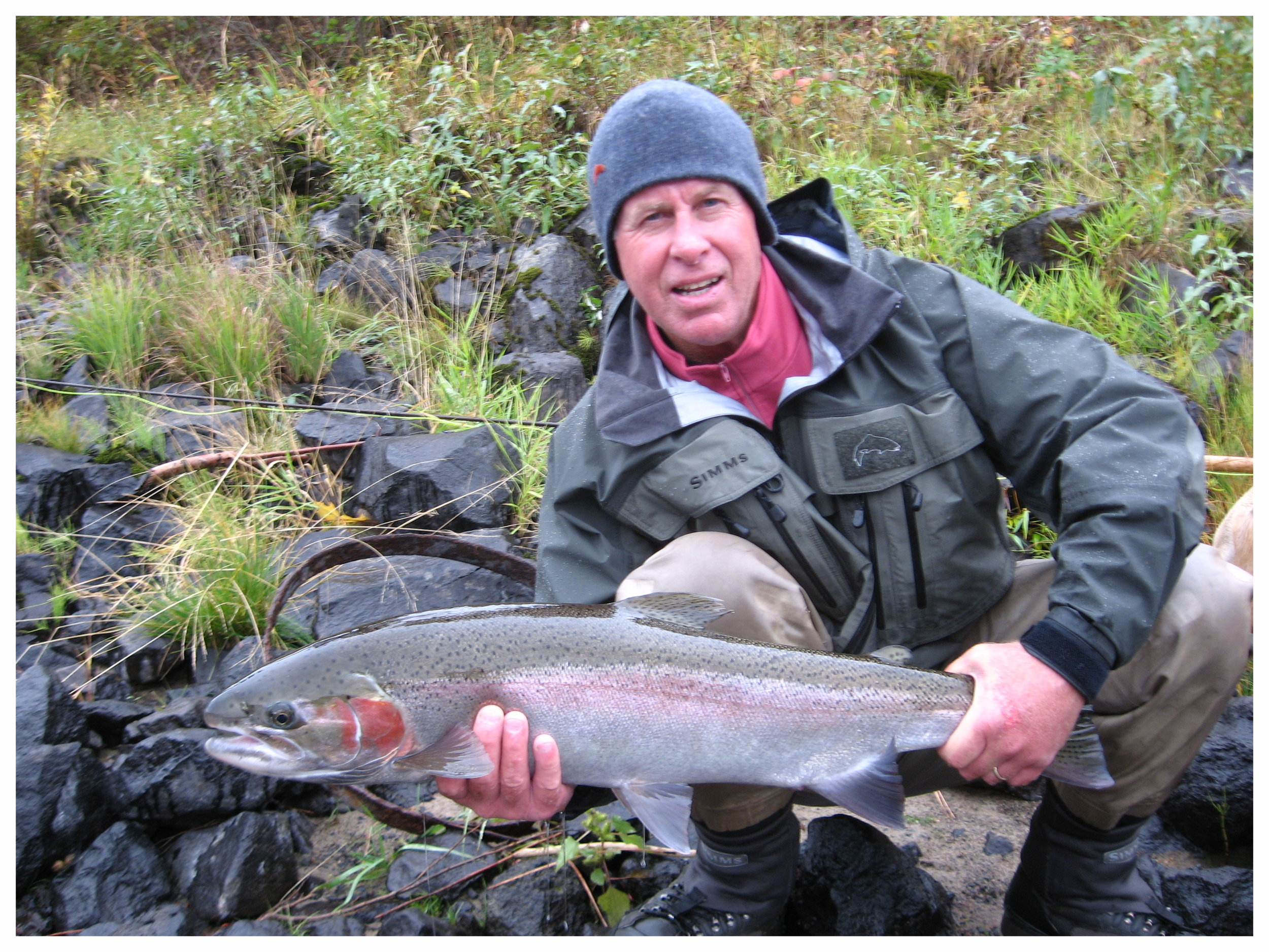 Early season steelhead fishing