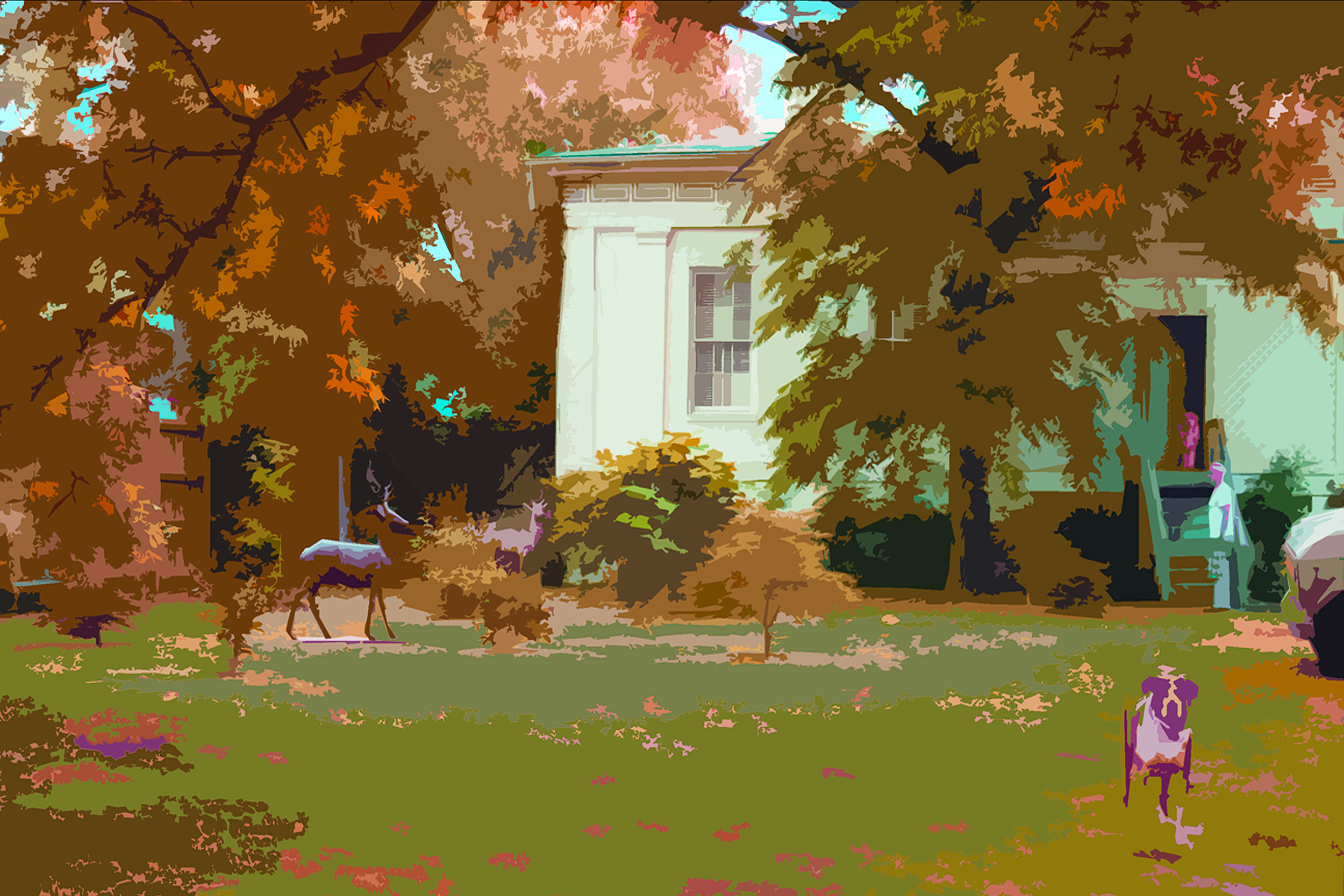 Autumn at Sylvan Lodge