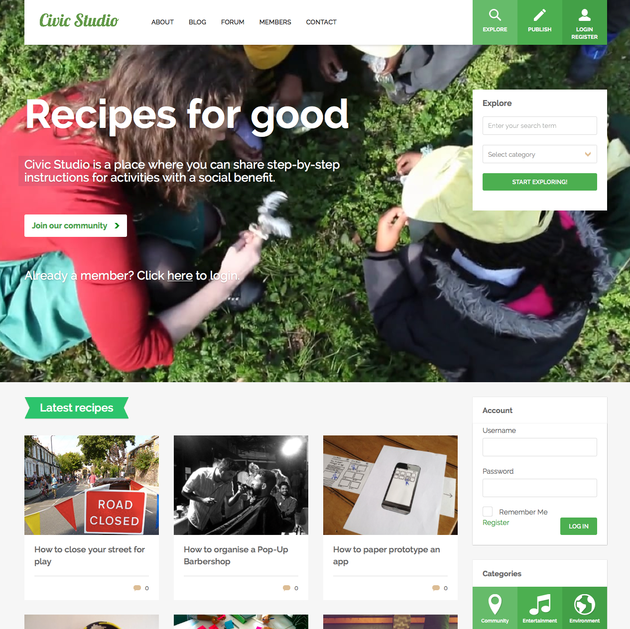 Civic Studio needs you