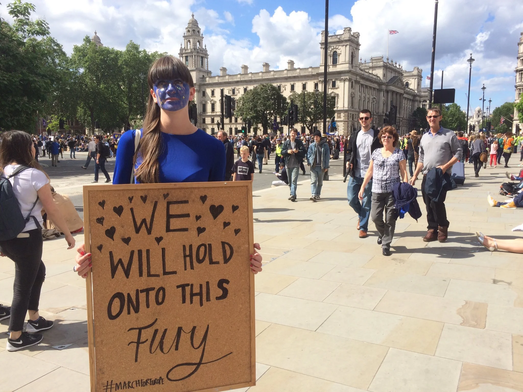 Marching for Humanity. Now and always.