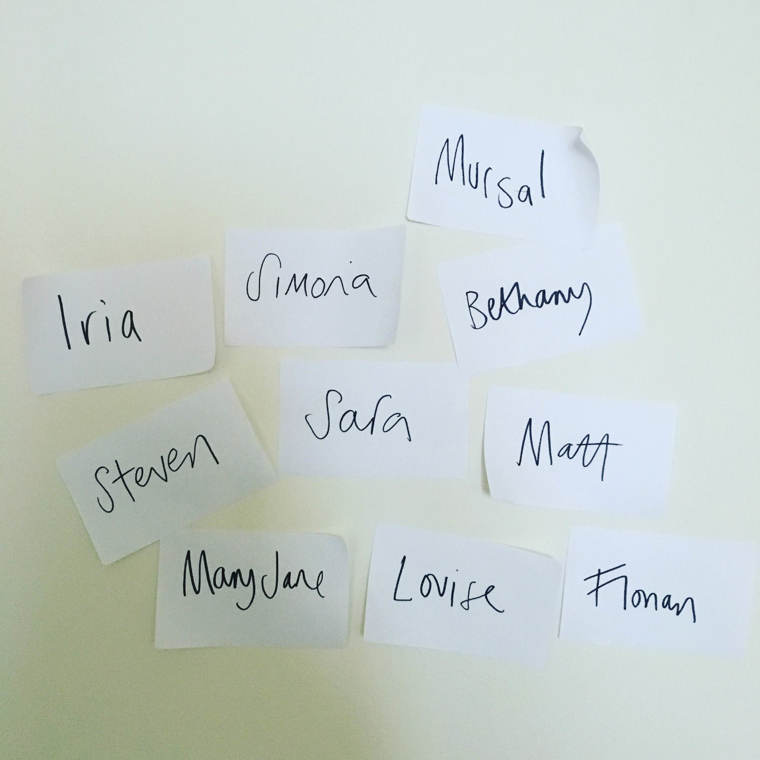 Who are you bringing together and why?