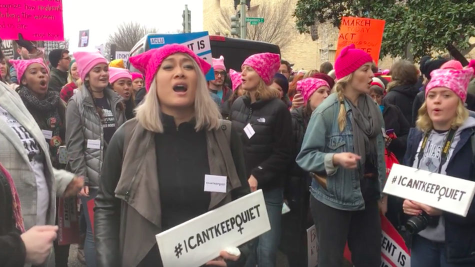 Organise others to say it with you 