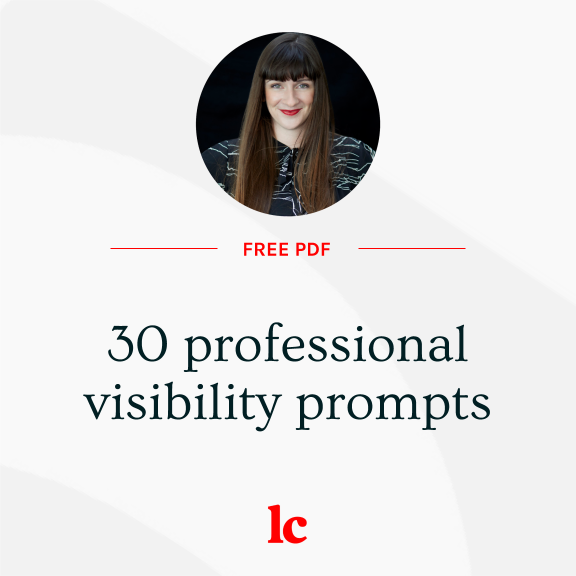 30 professional visibility prompts