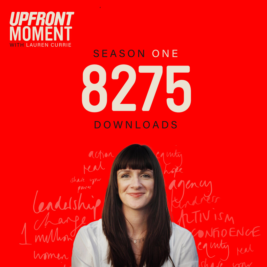 Hi friend 👋 THANK YOU for your messages about our new podcast UPFRONT Moment. Our very first season is over and I'm thrilled you're finding it useful.​​​​​​​​
​​​​​​​​
Swipe ➡️ to see all 15 episodes you can catch up on over summer. If you do listen
