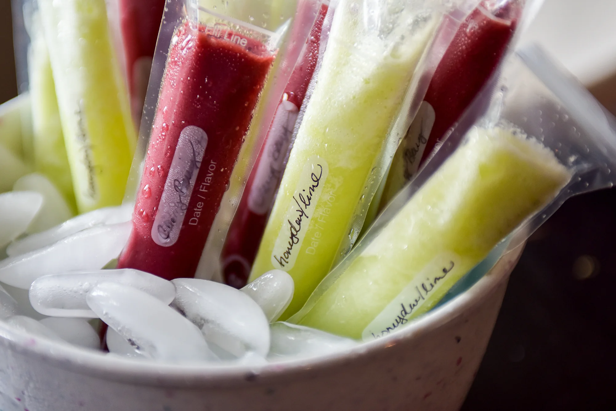 Homemade Freezer Pops