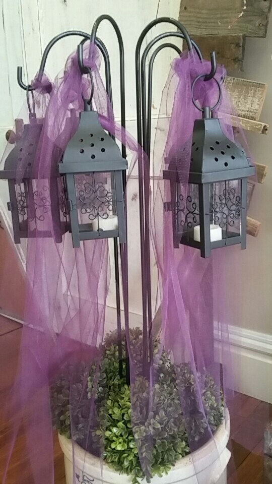 Sheppard's Hook (set of 2) - Lantern Holder