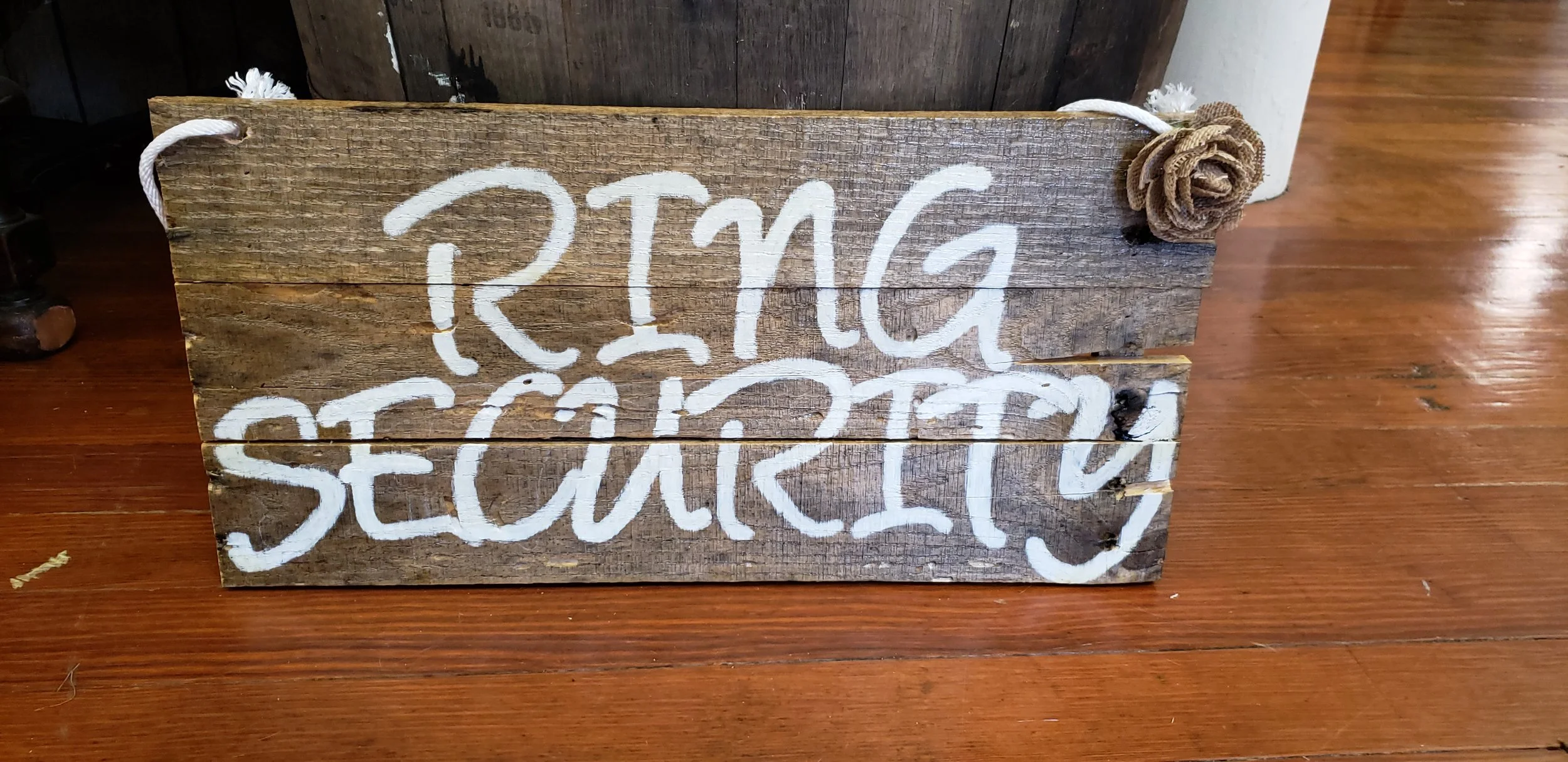 Sign : Ring Security