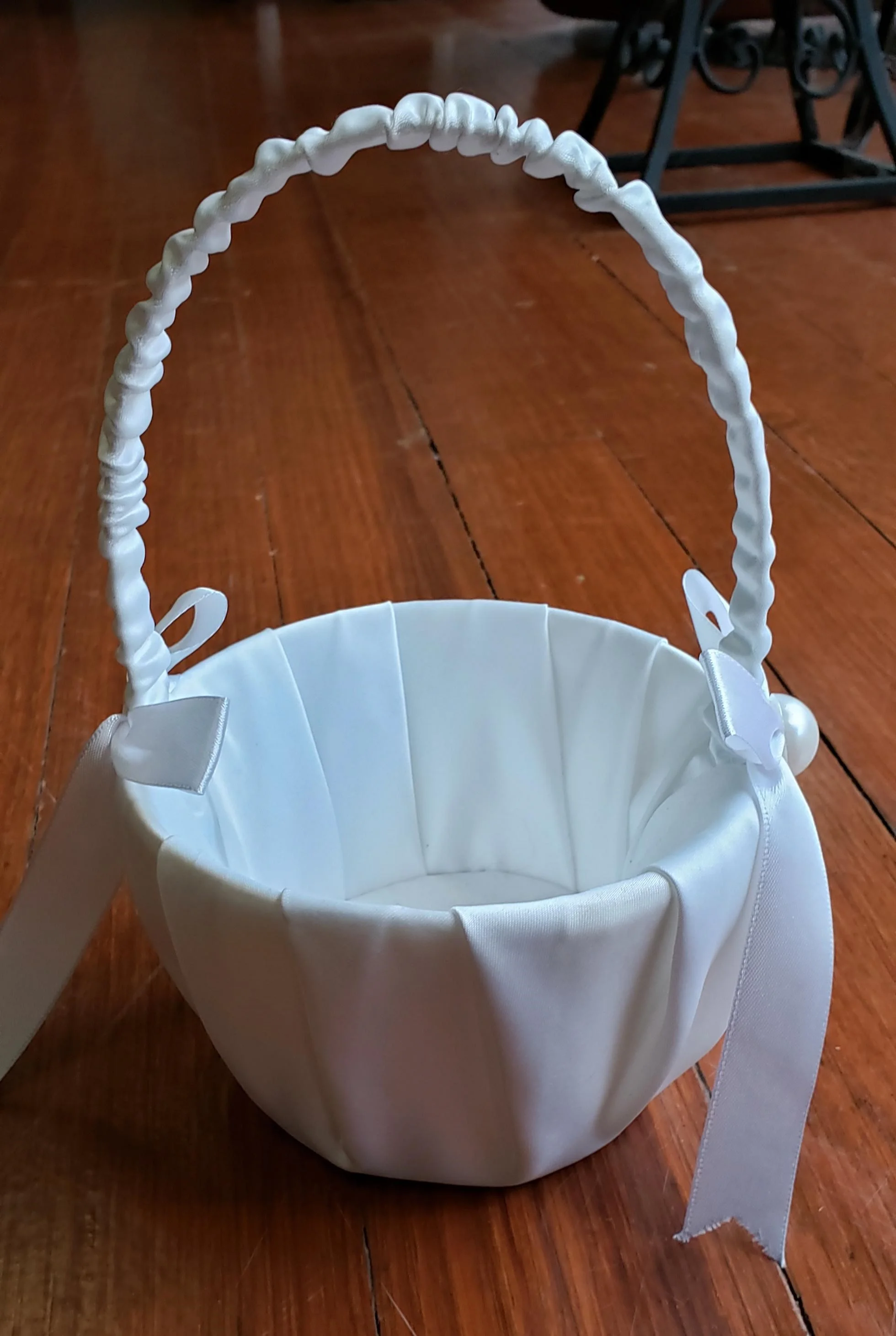Basket: Satin Flowergirl