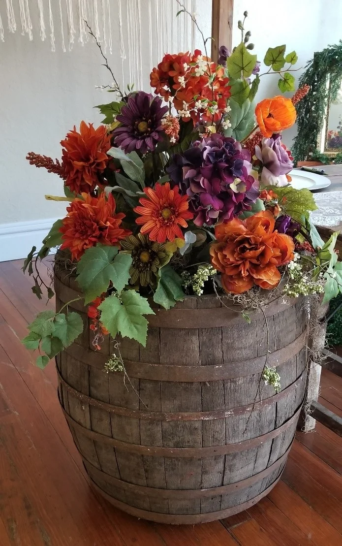 Wooden Barrel -  27"