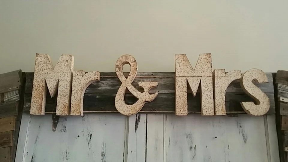Sign : MR &amp; MRS - Metal
