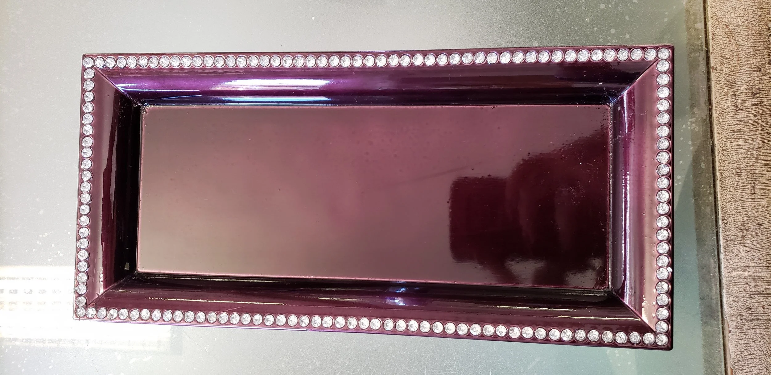 Eggplant Serving Tray  (14.5"x7")