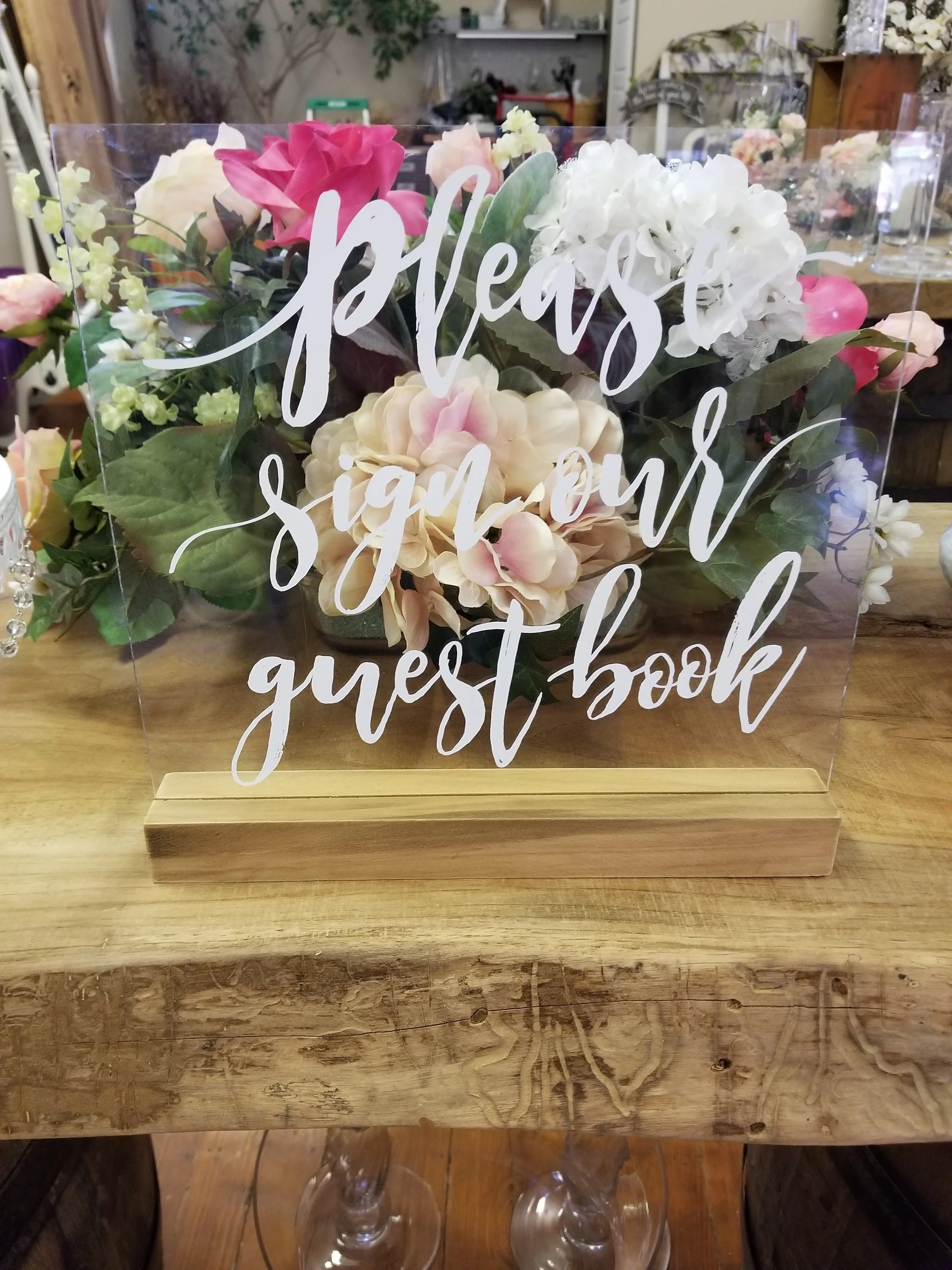 Please Sign Guest Book 