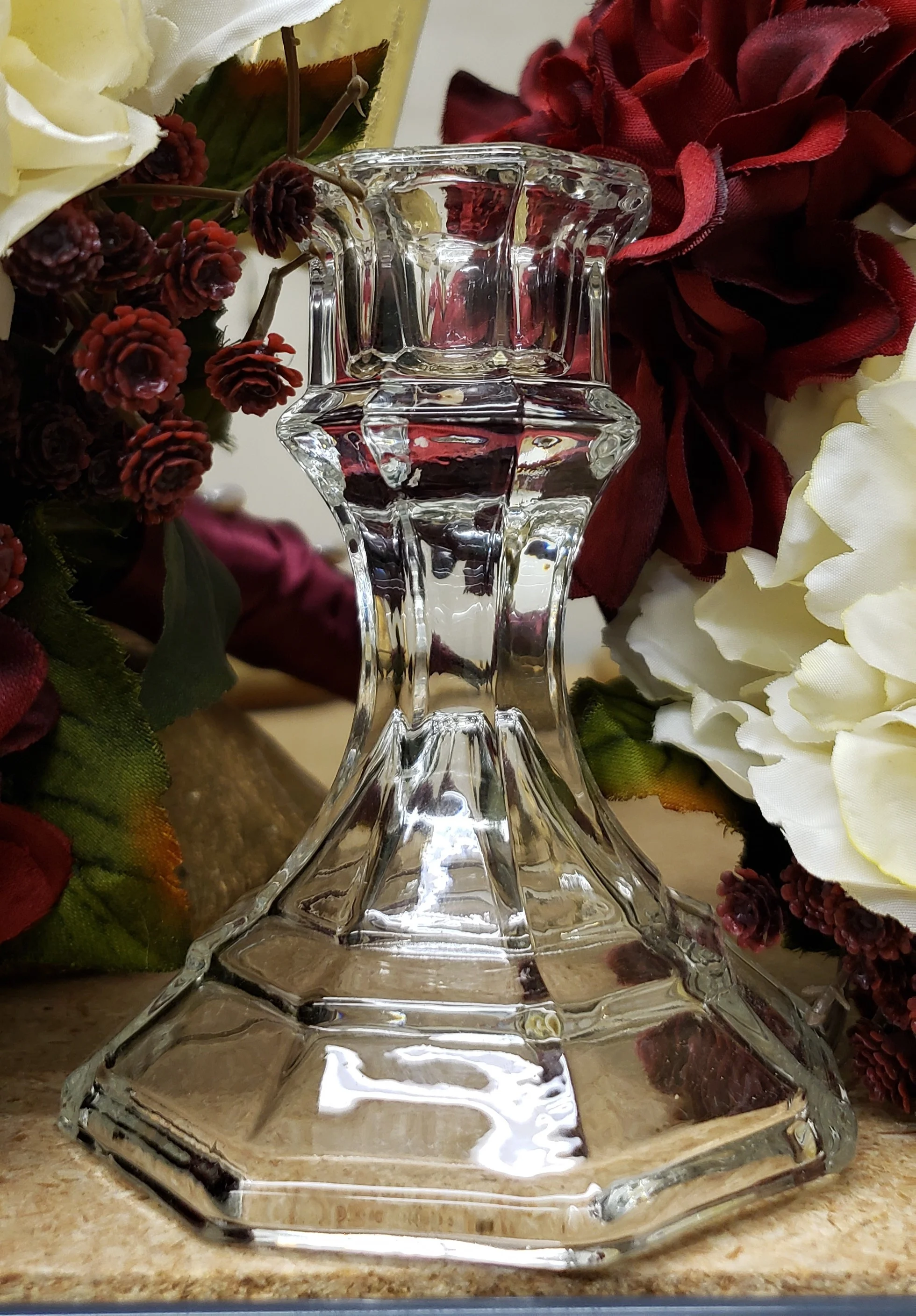 Crystal candlestick