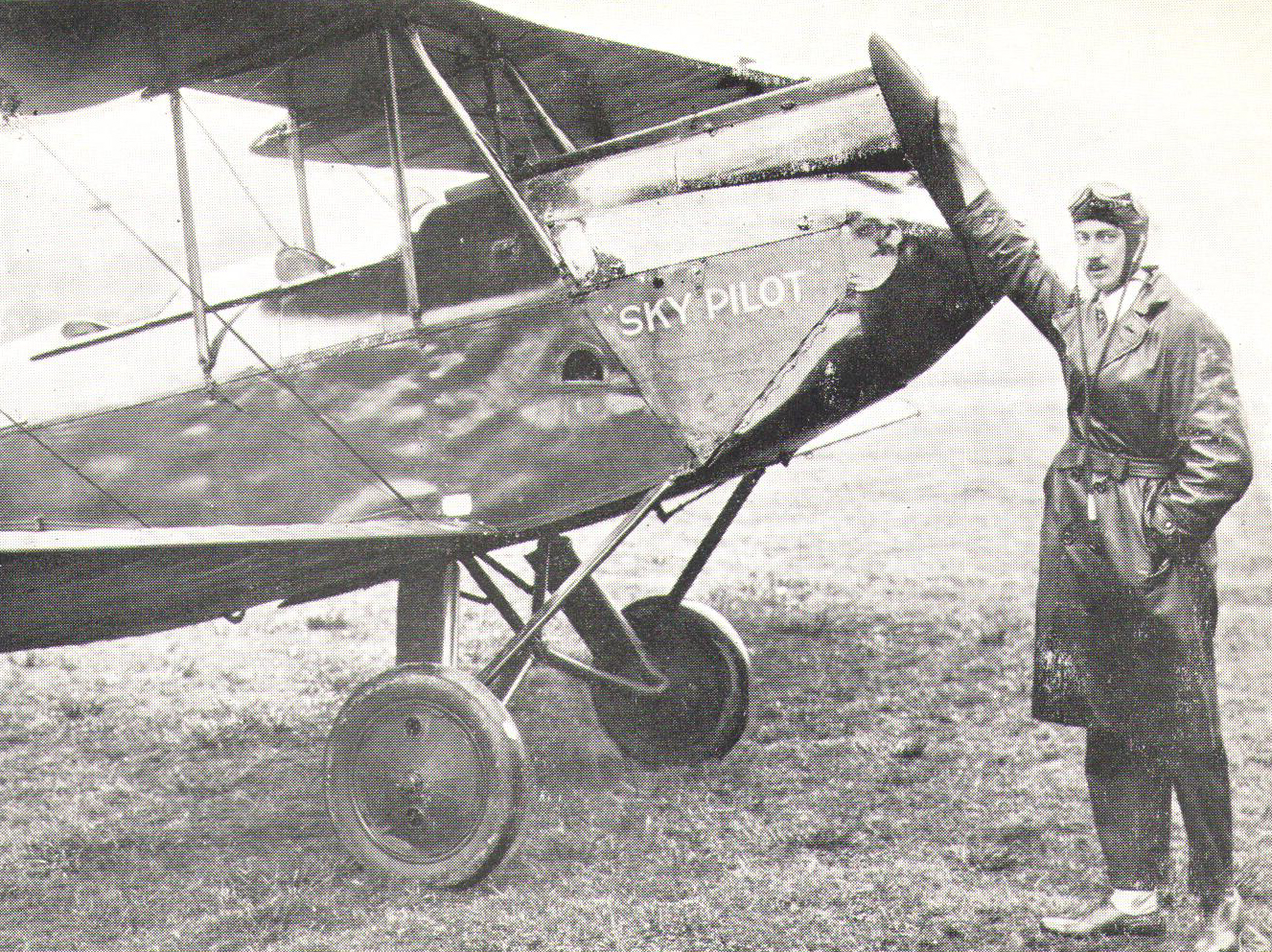 1931 - Keith Langford - 1936 - Sky Pilots last flight.jpg