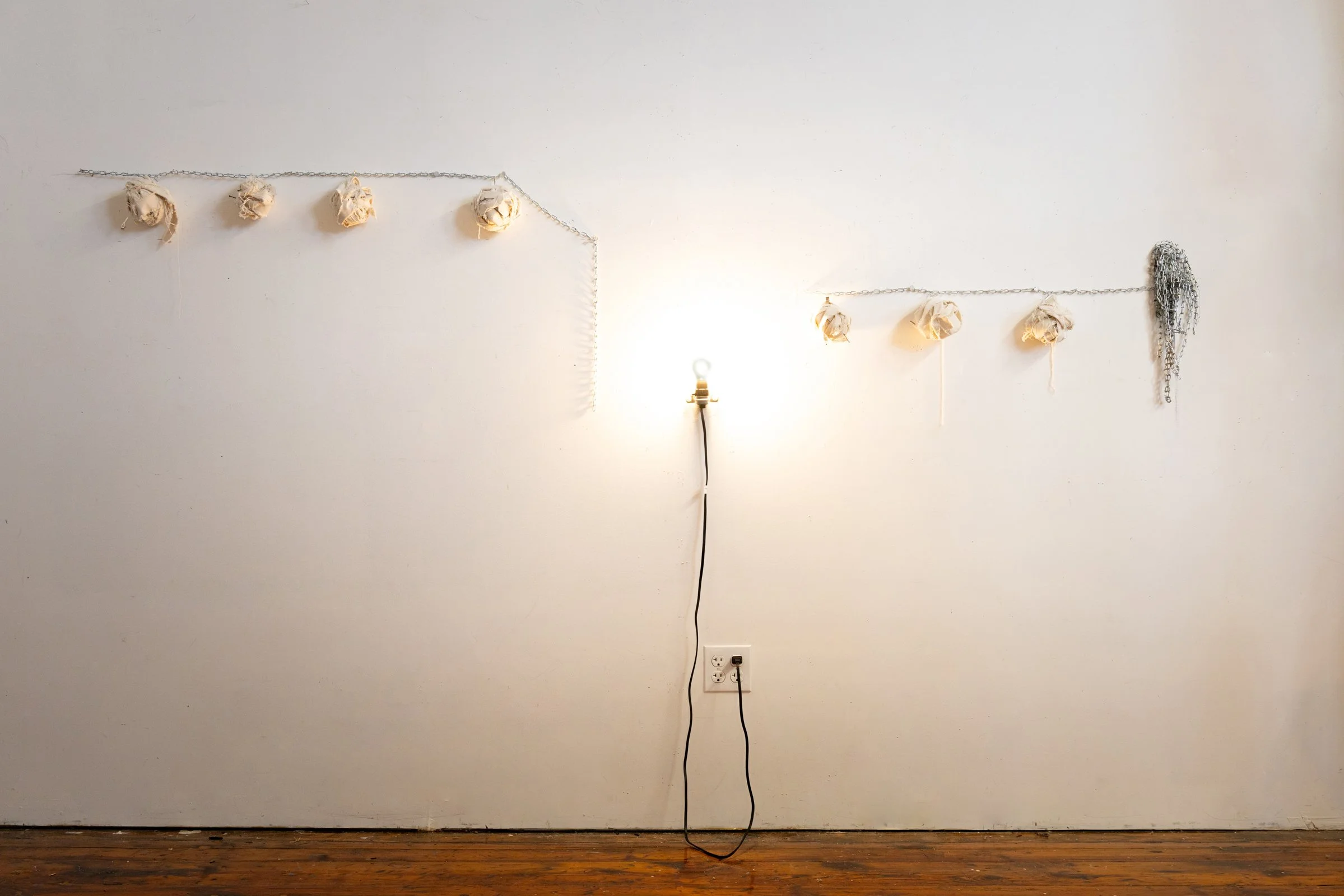 DianaZipeto_Timeline_Chain, canvas, lightbulb fixture_80x30.jpg