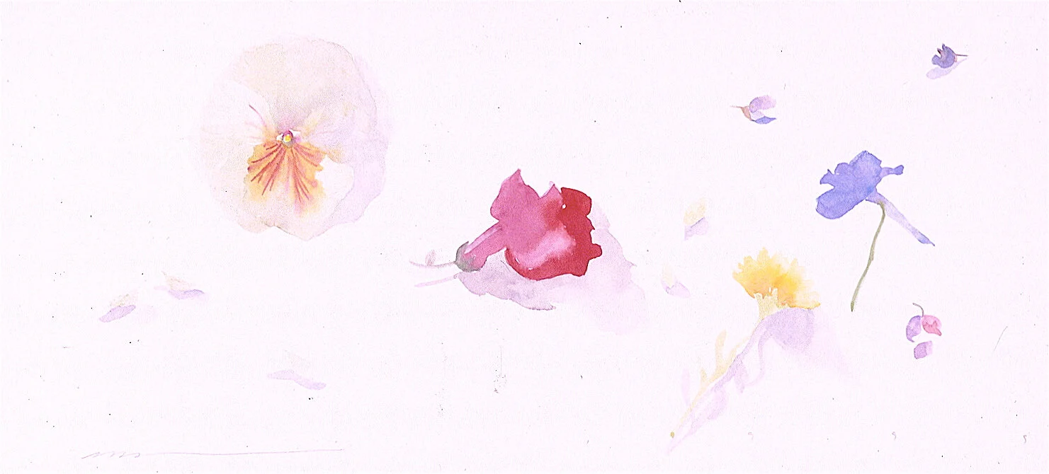 God disguised as small flowers II - sold