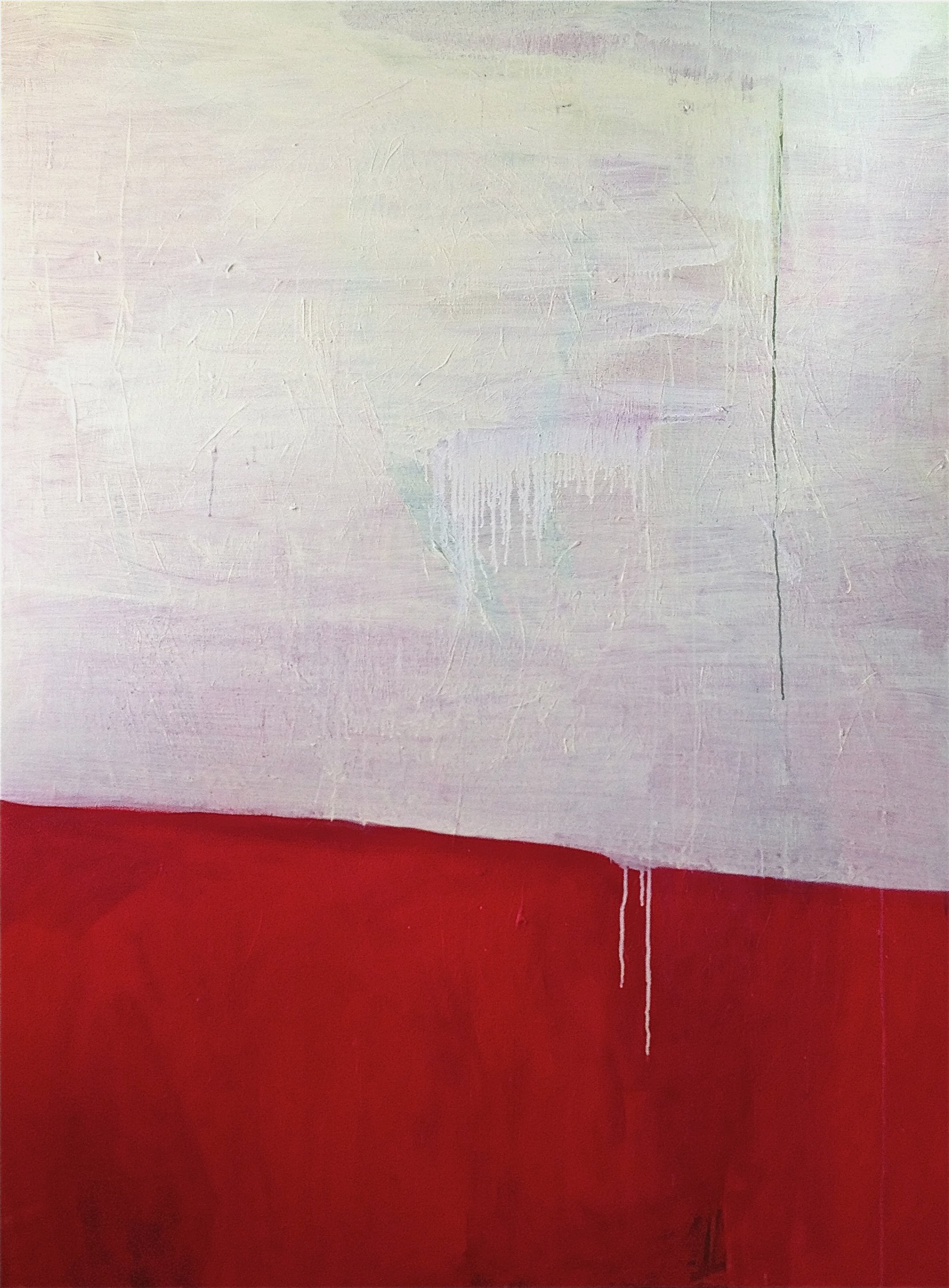Untitled, White and Red