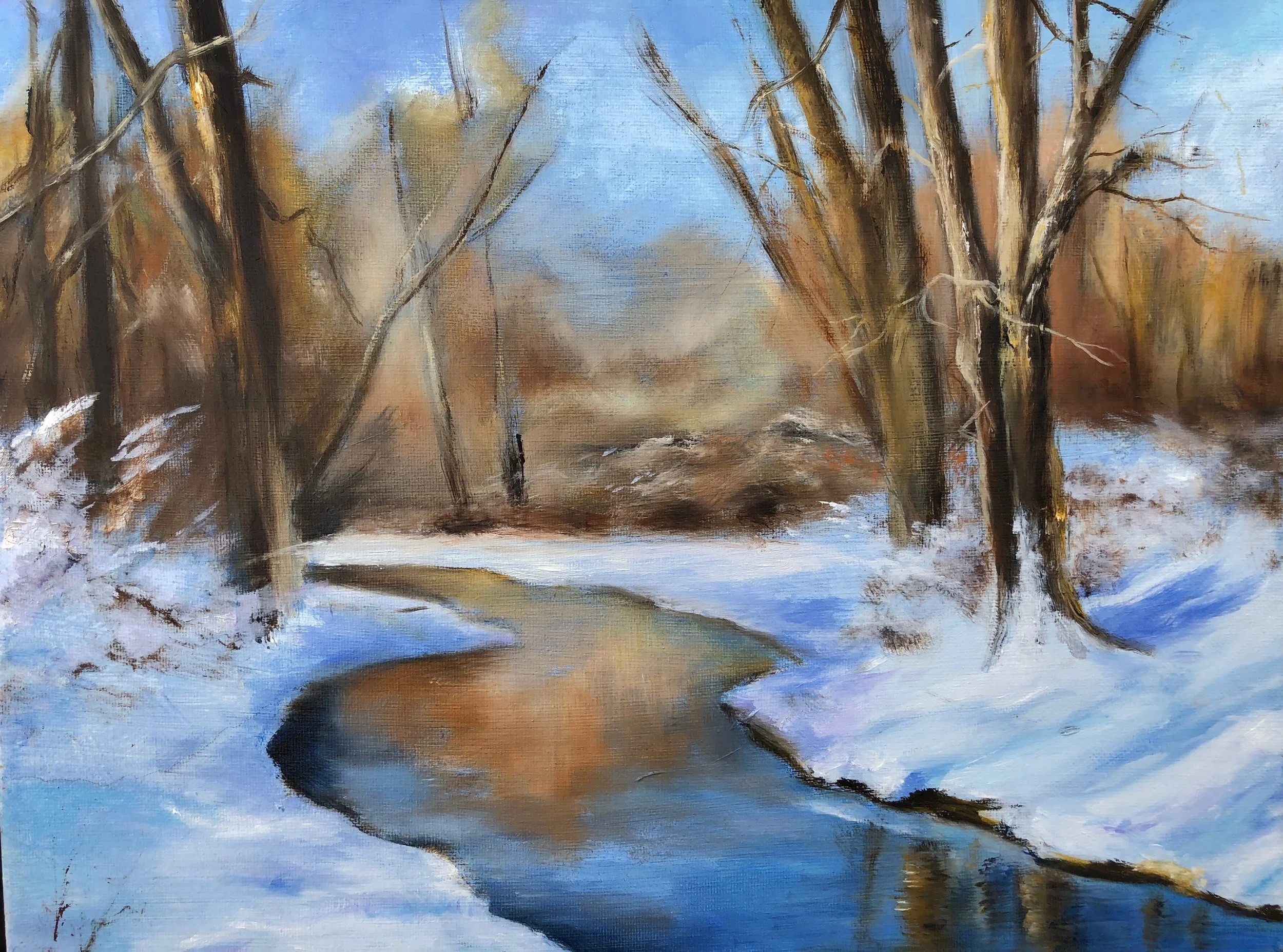 Winter By the Lake