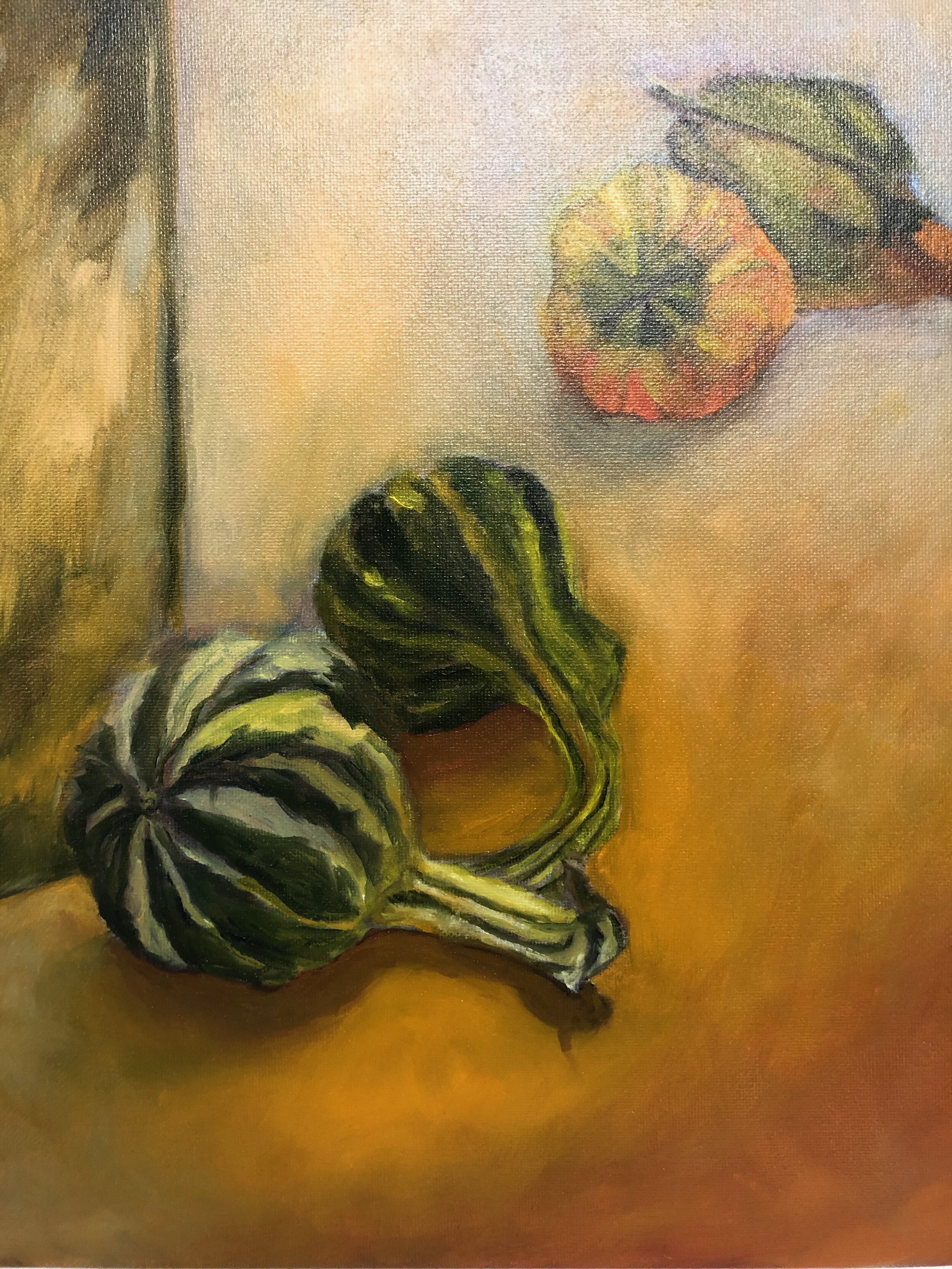 Still Life with Gourds