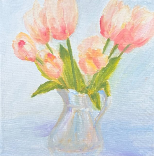 Blush Tulips