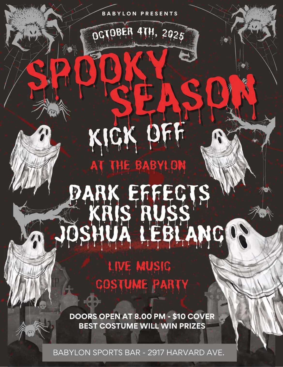 Babylon Sports Bar with Dark Effects and Kris Russ