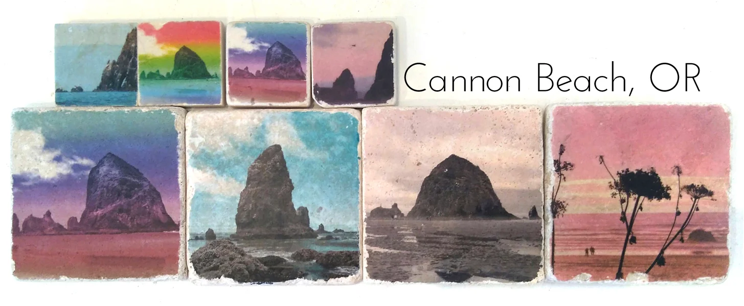 cannon beach matching coaster magnet set web.jpg