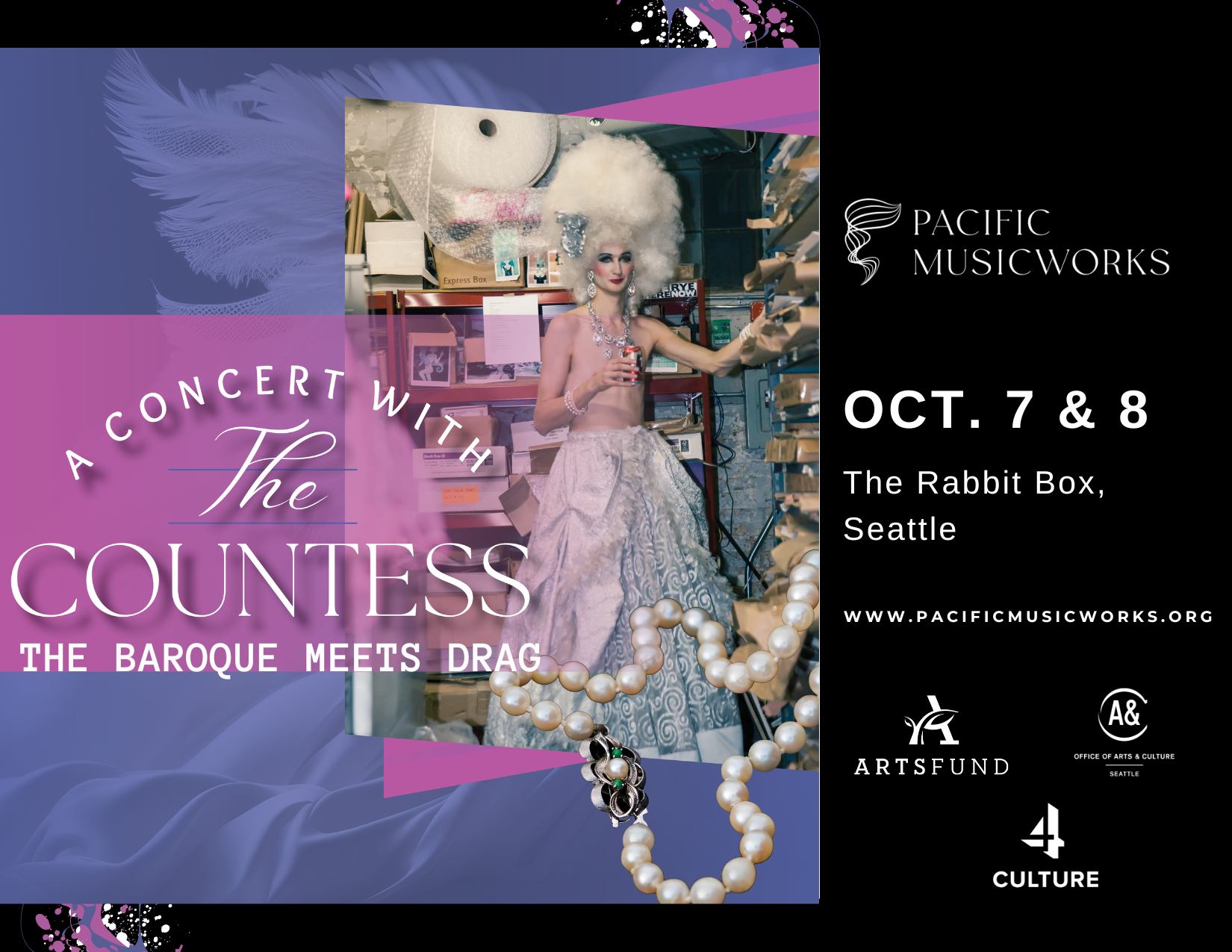 Pacific MusicWorks presents The Countess 