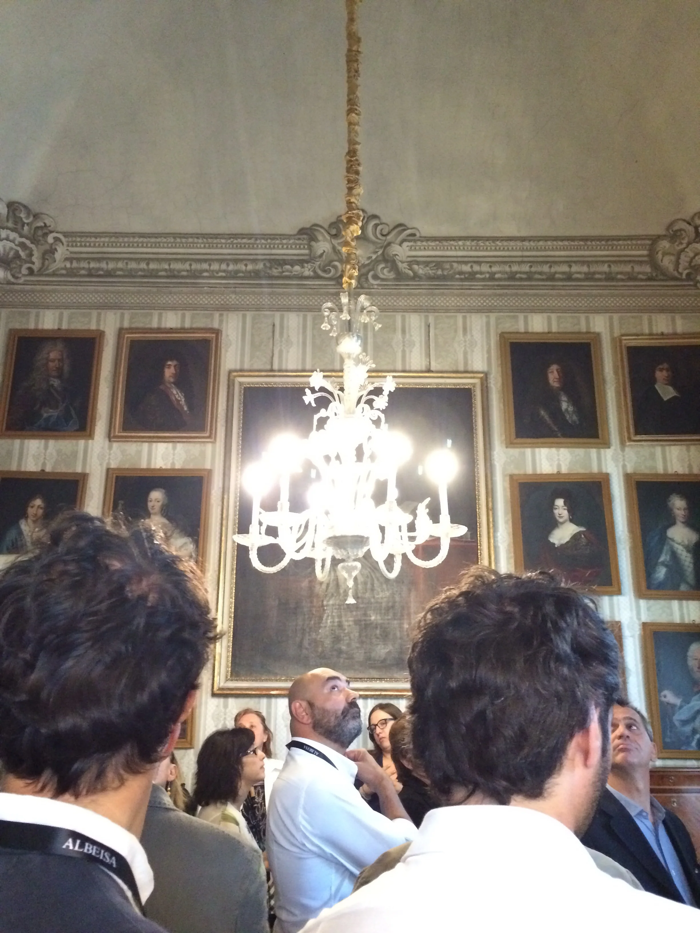 Hand Painted Interior of the Castello di Guarene