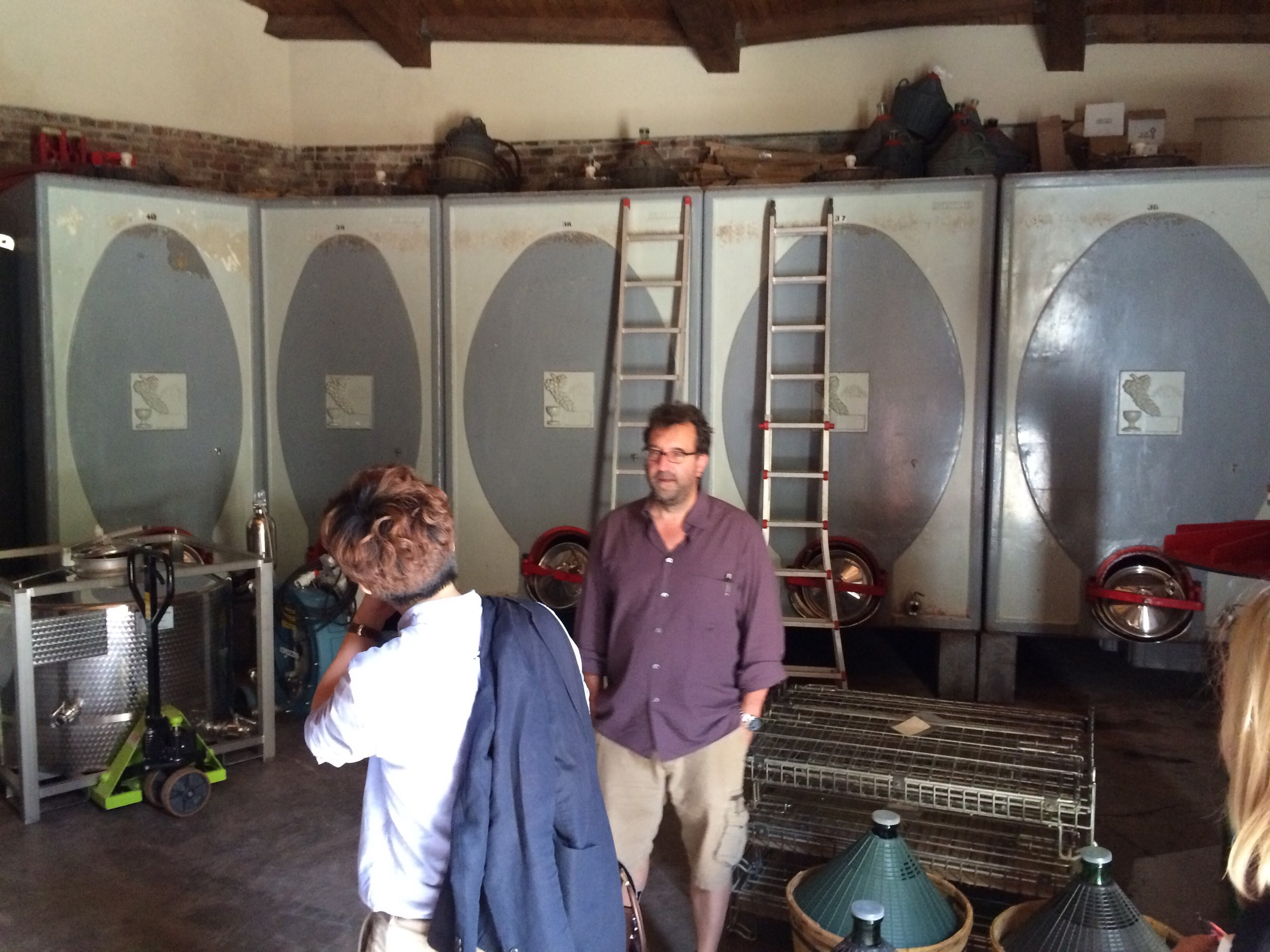 Cellar Tour at Cantina Mascarello