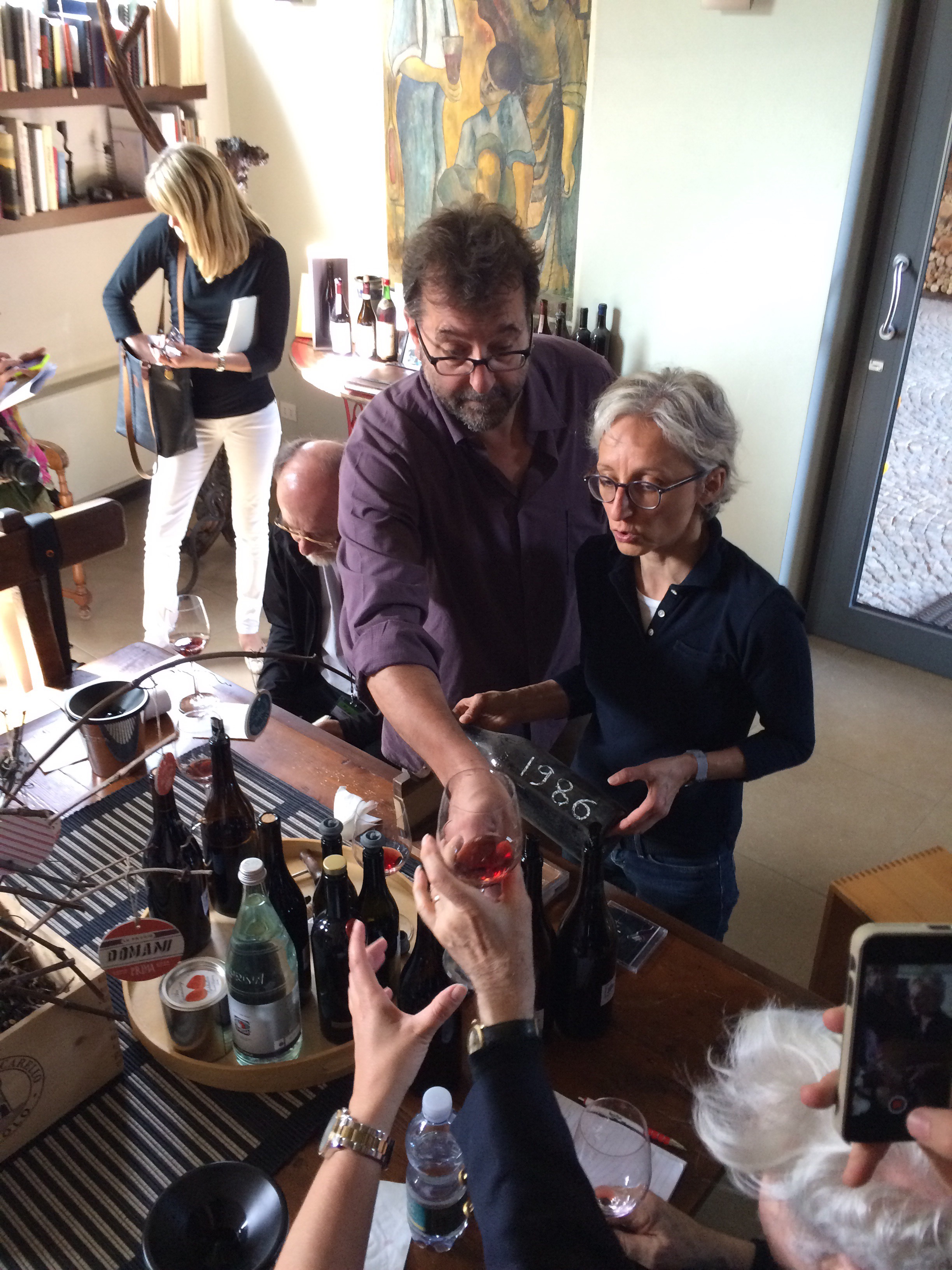 Magnum Tasting of 86' One of the few remaining wines made by Bartolomeo