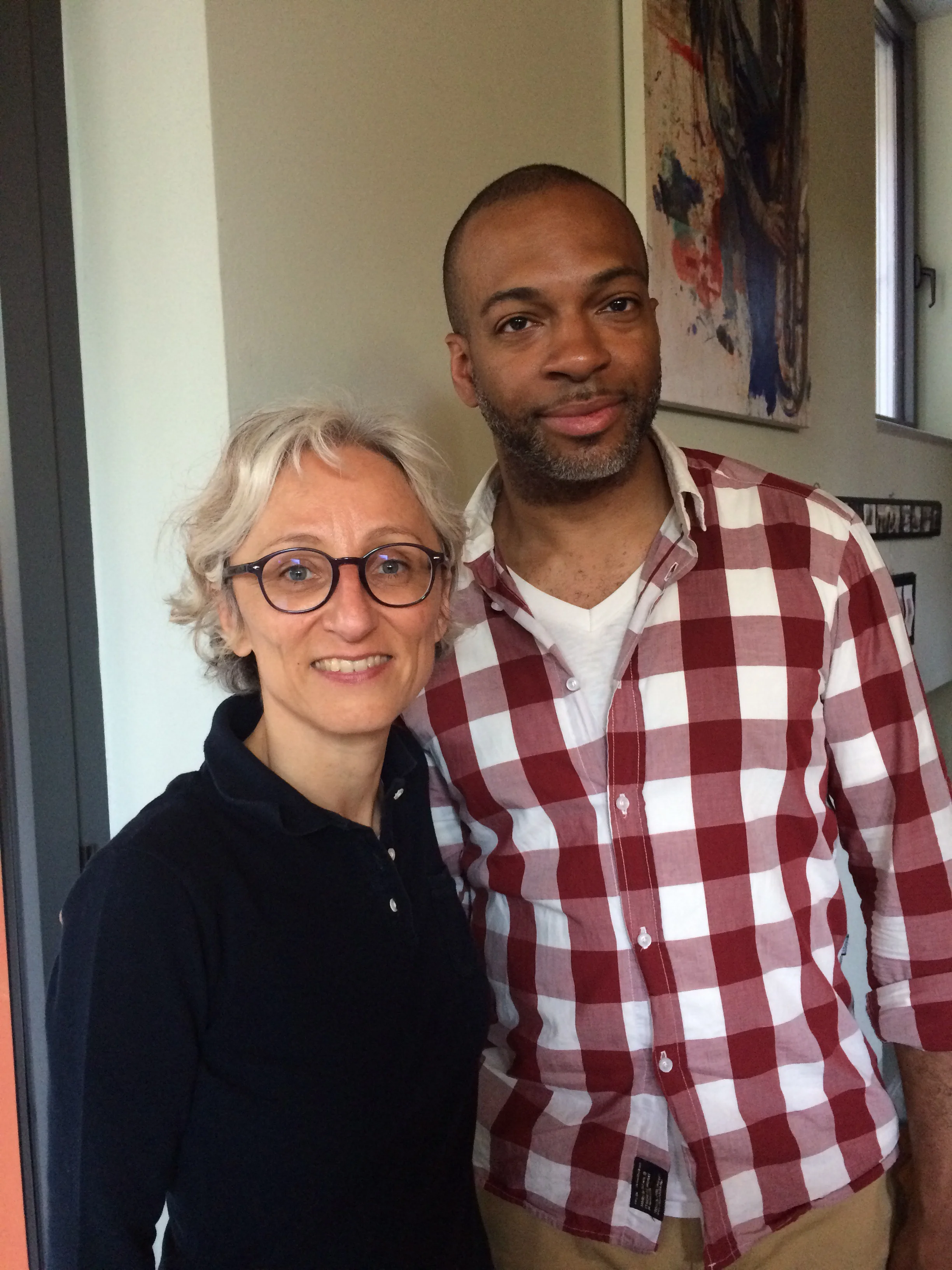 A Photo-op with Maria-Teresa Mascarello 
