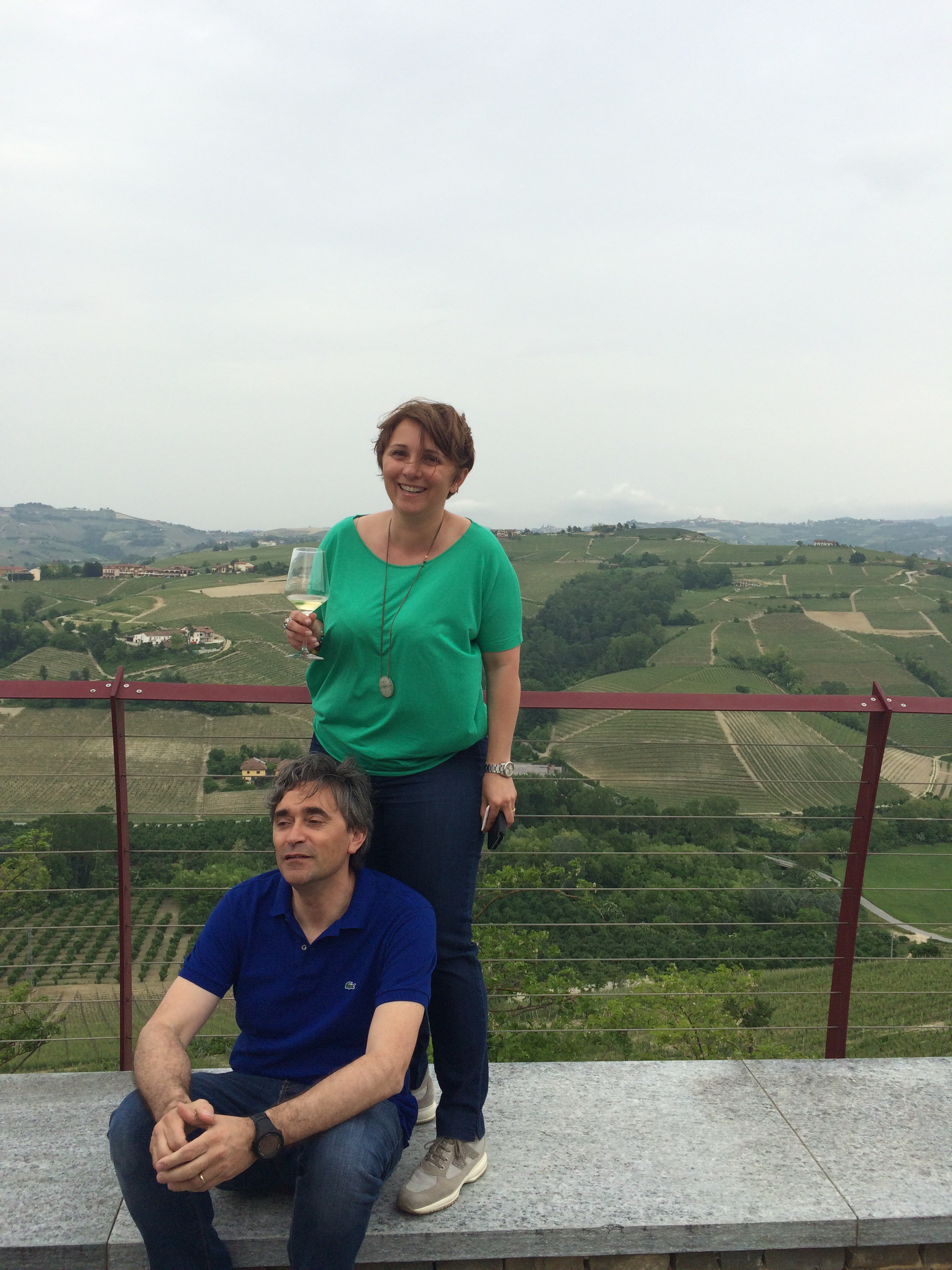 Luca and Elena Currado of Vietti 