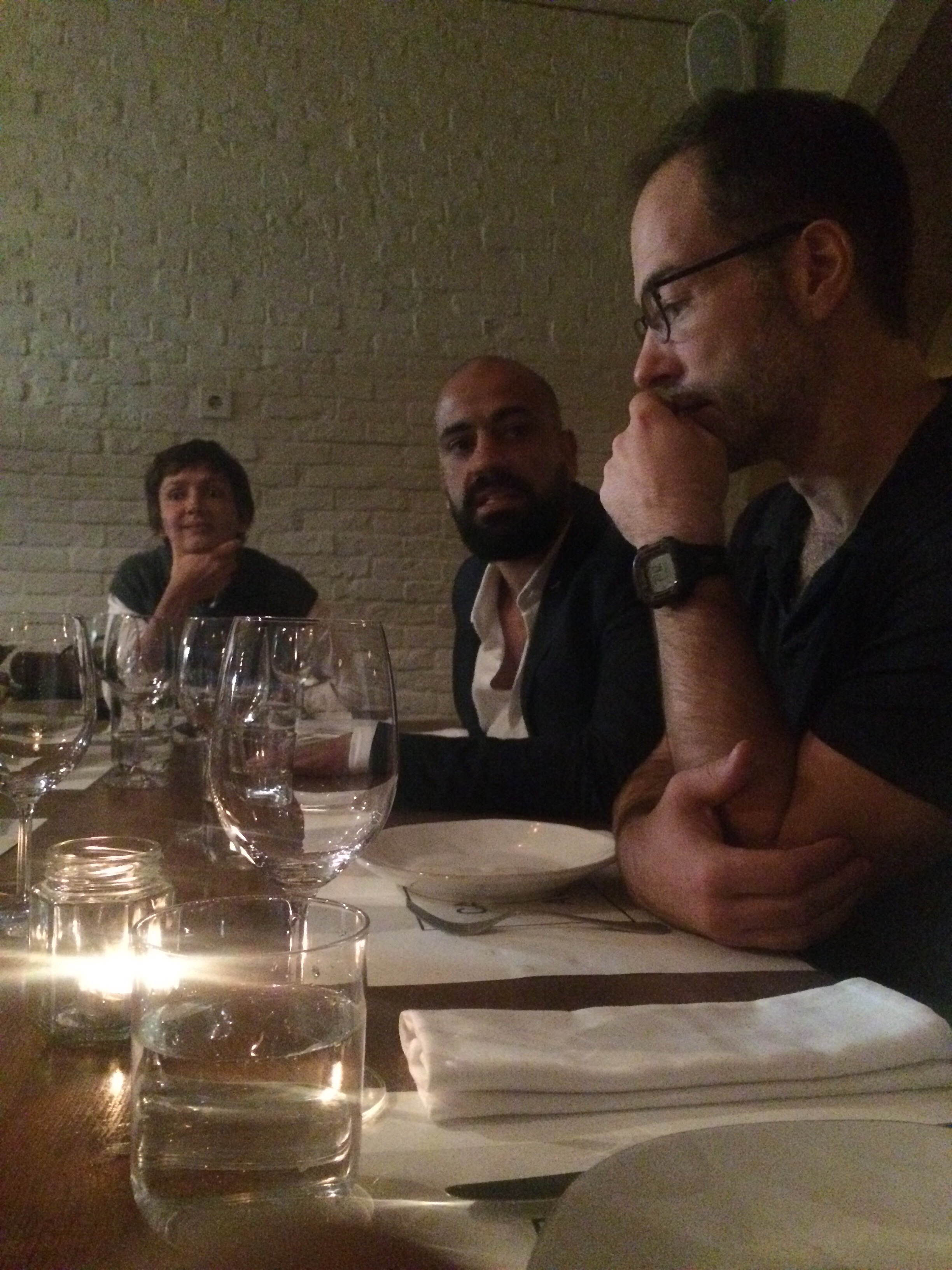Andrea, David and Philippe