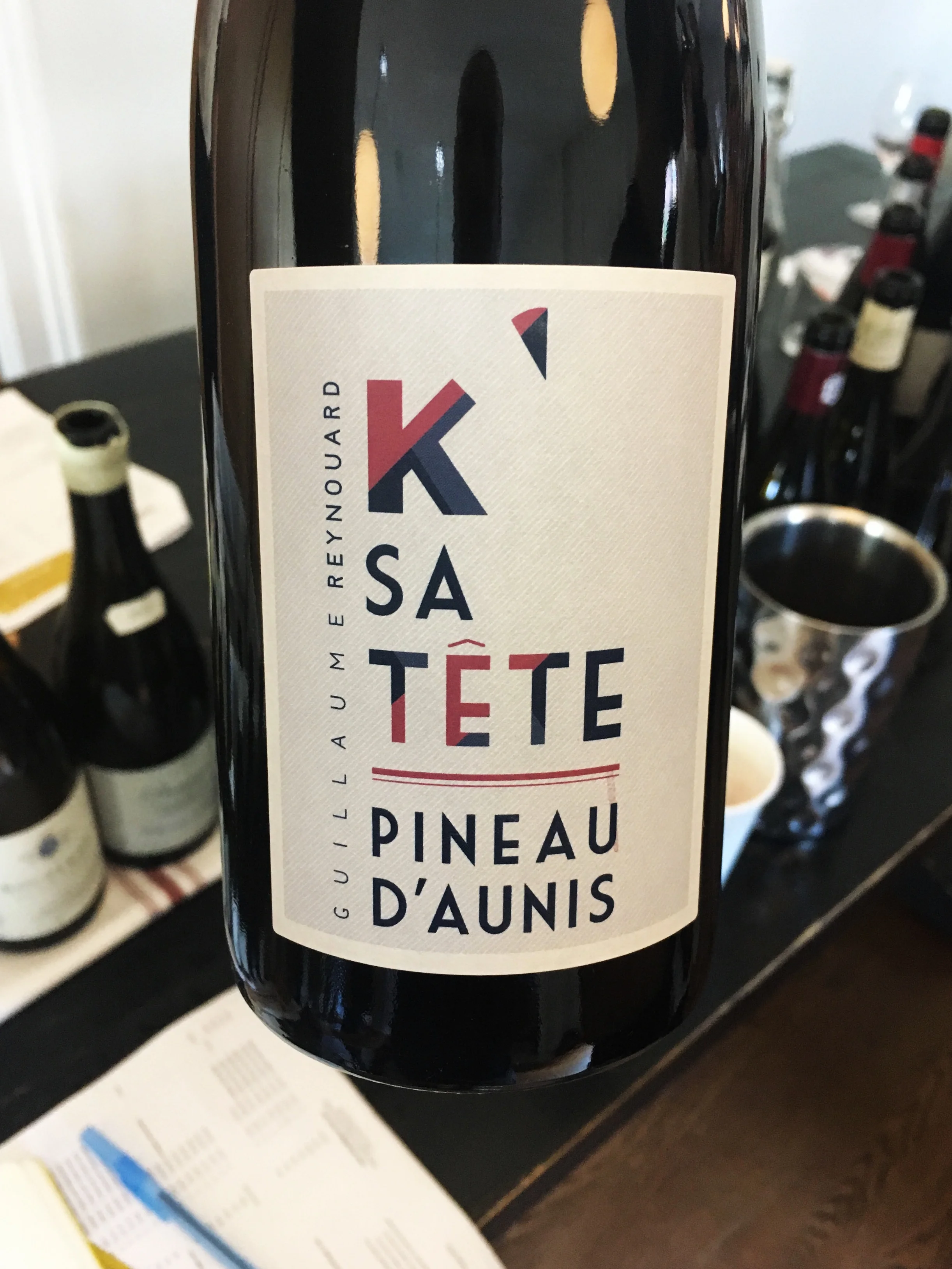 Guillaume Reynouard ‘K Sa Tête’ Pineau d’Aunis, Saumur. Loire, France.
