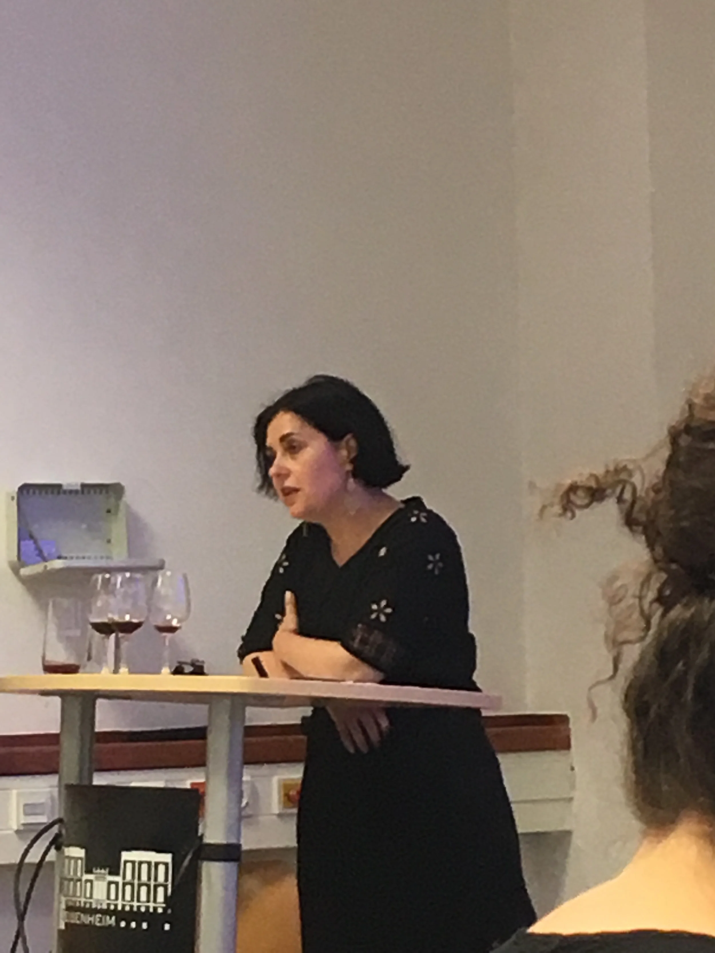 Anne Krebiehl MW - Spätburgunder Master Class at the Geisenheim University of Oenology. 2018