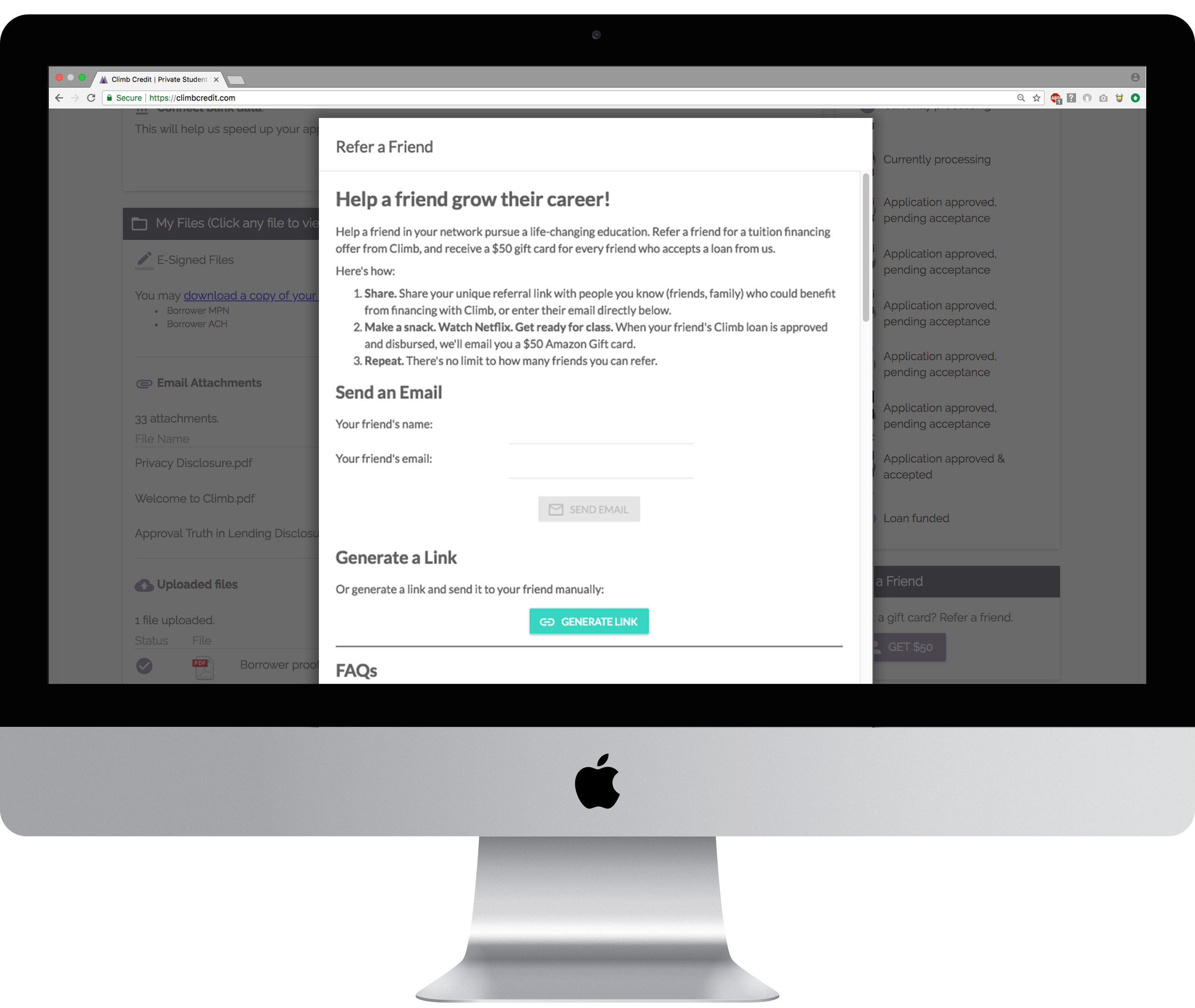 The existing, with a large amount of text and confusing options