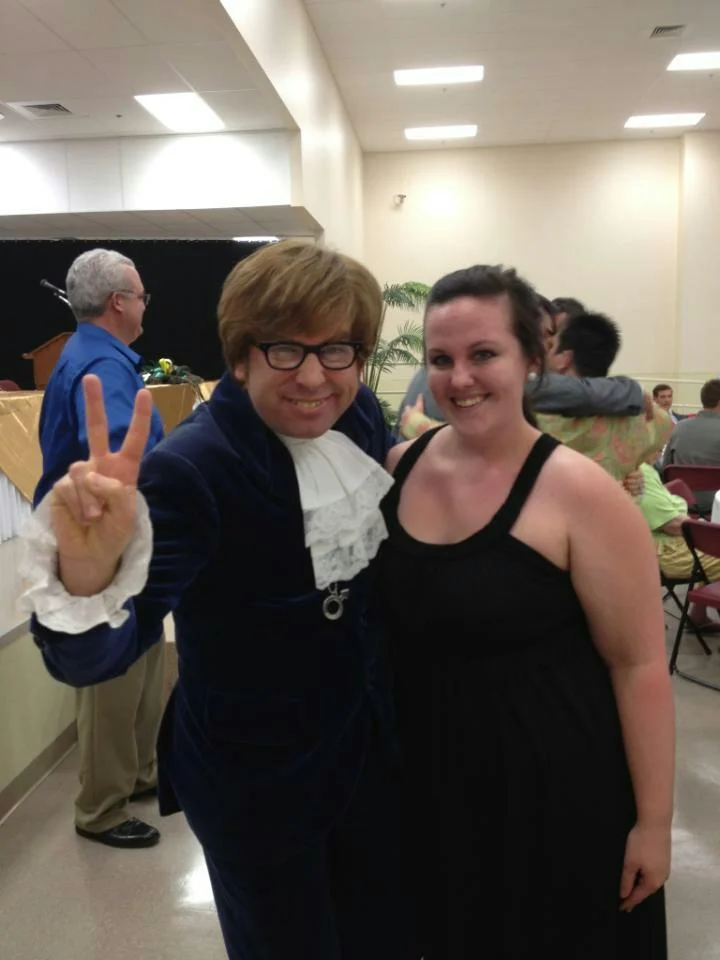 Even Austin Powers was at the retirement party,