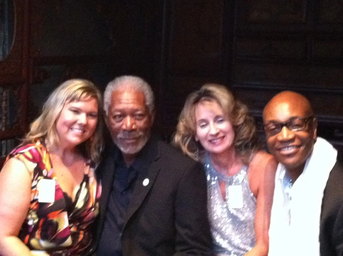 Jen Floro, Morgan Freeman, Julie Hurst, Geoff McBride