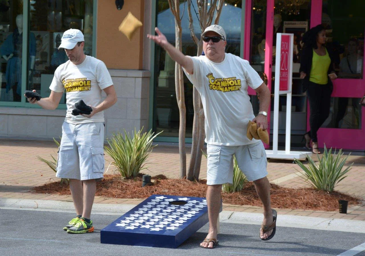 James Dufour&Les Porterfield at Destin Charity Cornhole Tournament.jpg