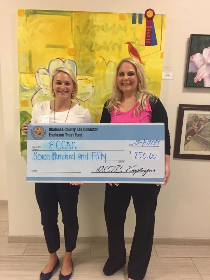 Big thank you to Okaloosa County Tax Collector for their very generous donation!