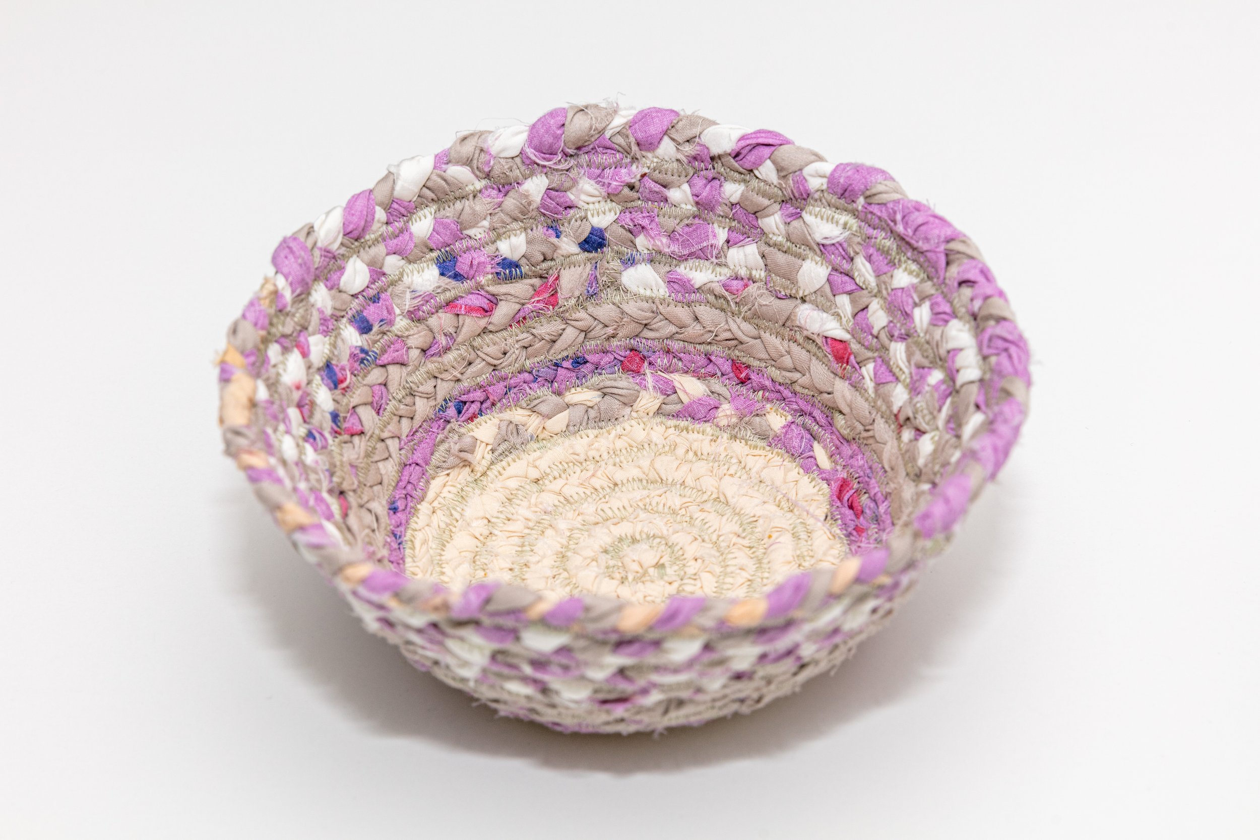 Small Braided Basket Bowl