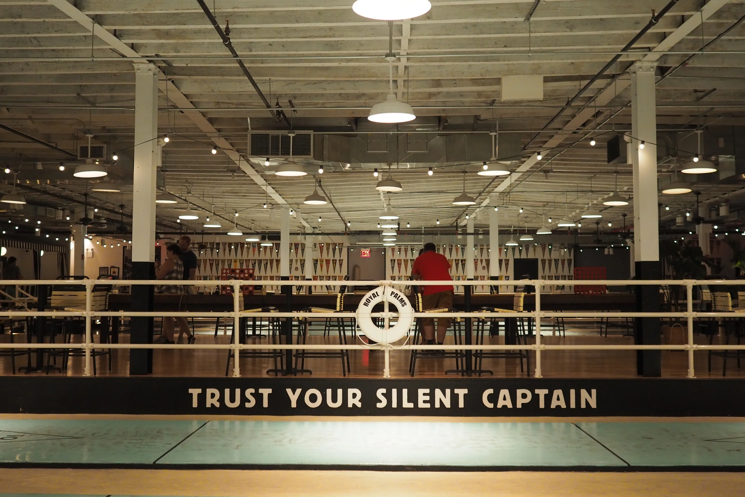 The Royal Palms Shuffle Board Court in Gowanus, Brooklyn • 17mm • f/1.8 • 1/60 • ISO 1600