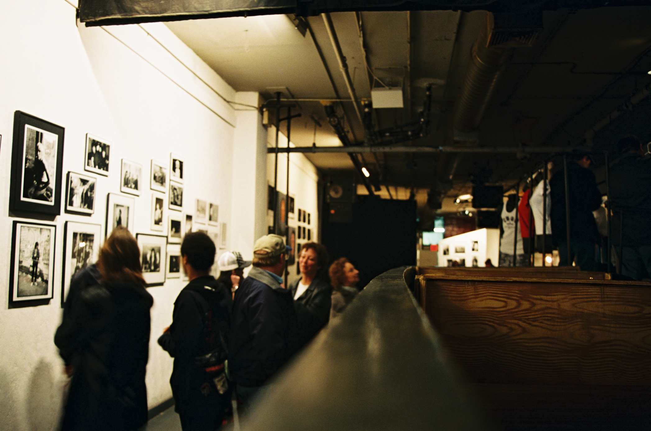 The CBGB Gallery, 2005, 35mm color slide.