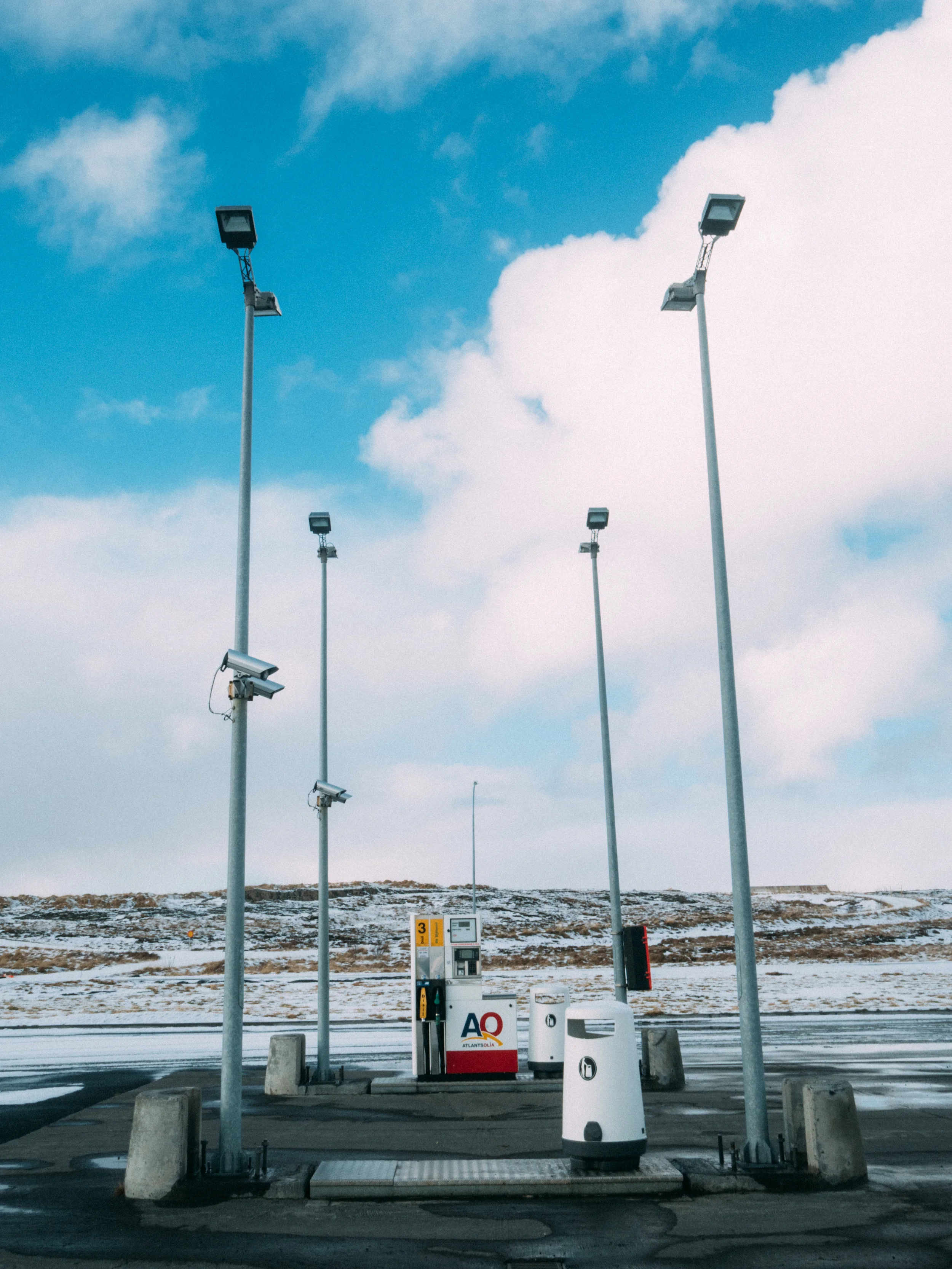 gas station
