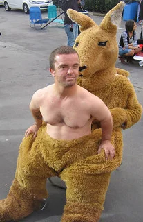 Wee-Man / Kangaroo Costume OZ 2007