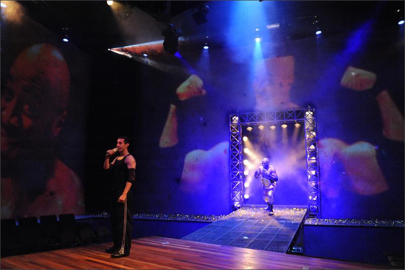 The Elaborate Entrance of Chad Deity - Woolly Mammoth Theater Company, DC - multimedia designer (Directed by John Vreeke)