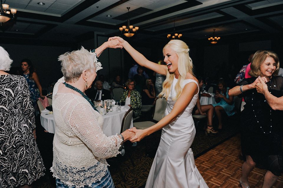 Even Nana got out on the dance floor!