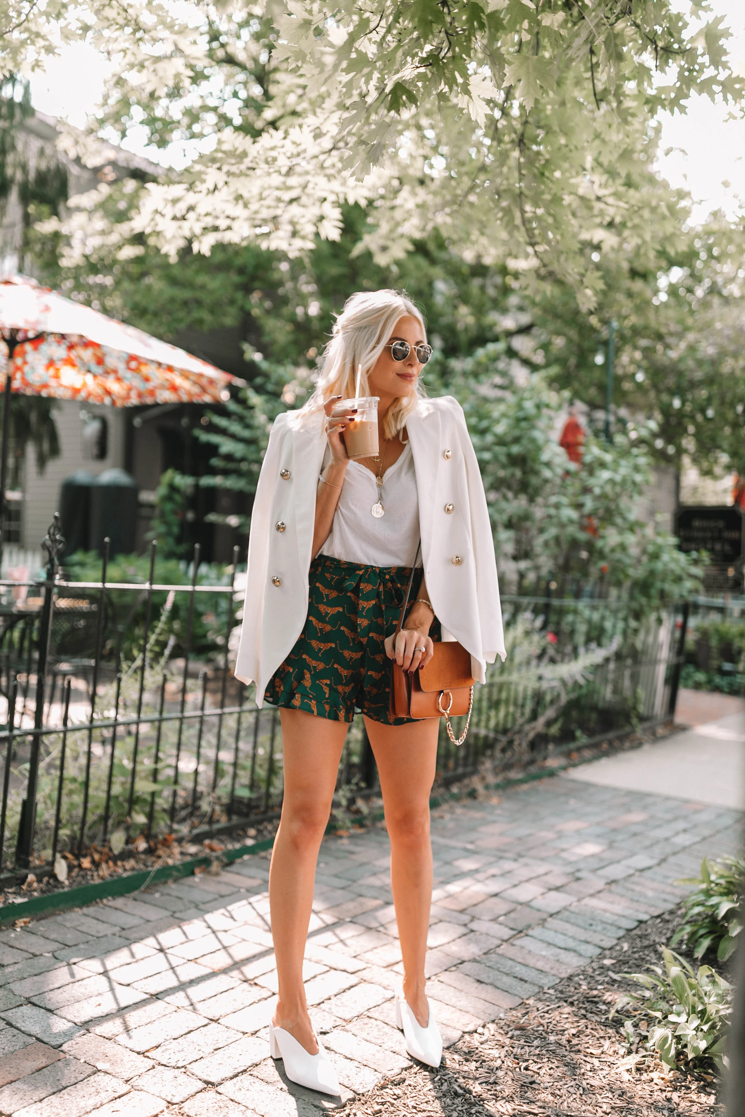 river island blazer and shorts