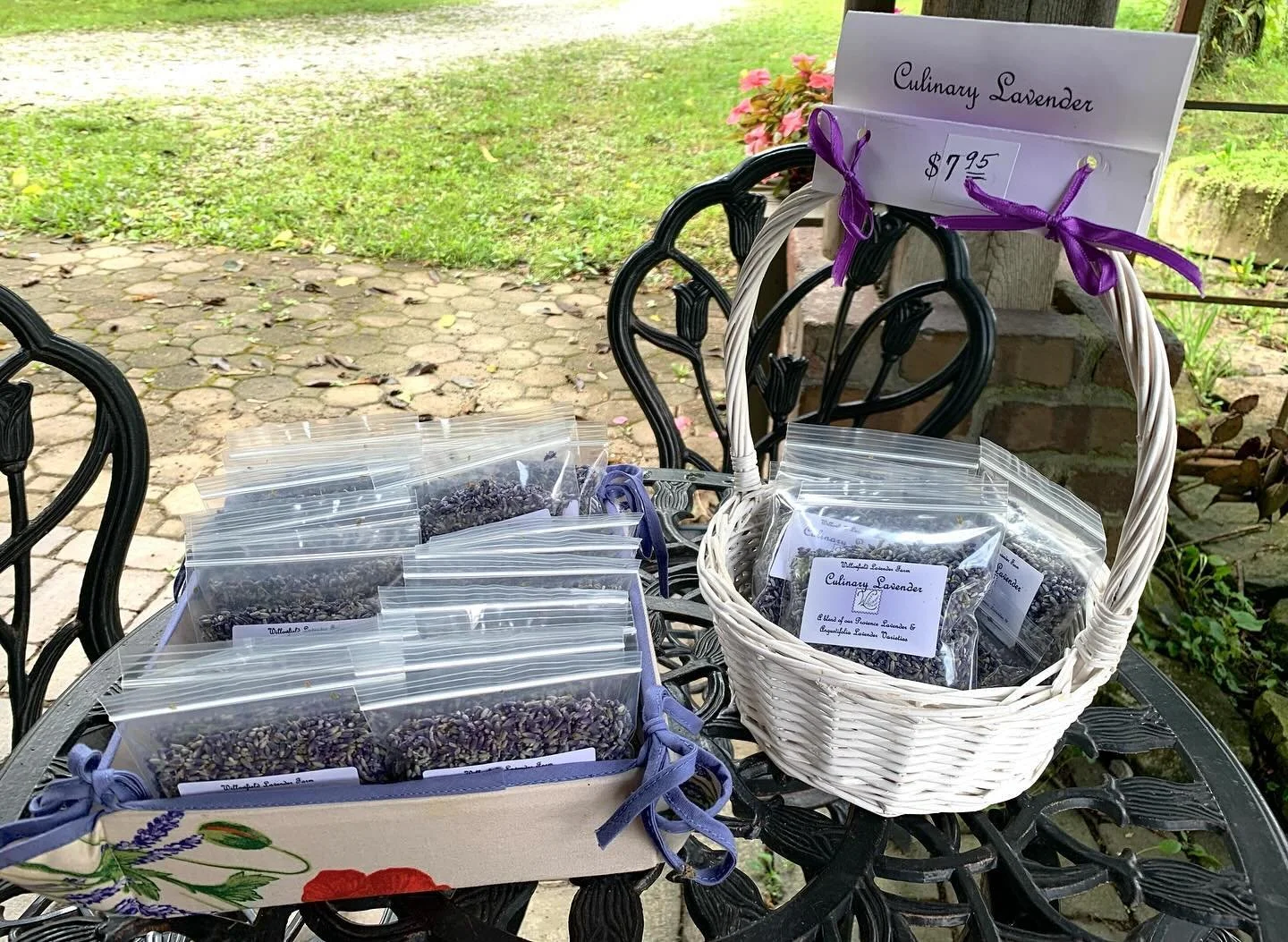 Culinary lavender is back in stock. Be sure to come by and grab some before it&rsquo;s gone!