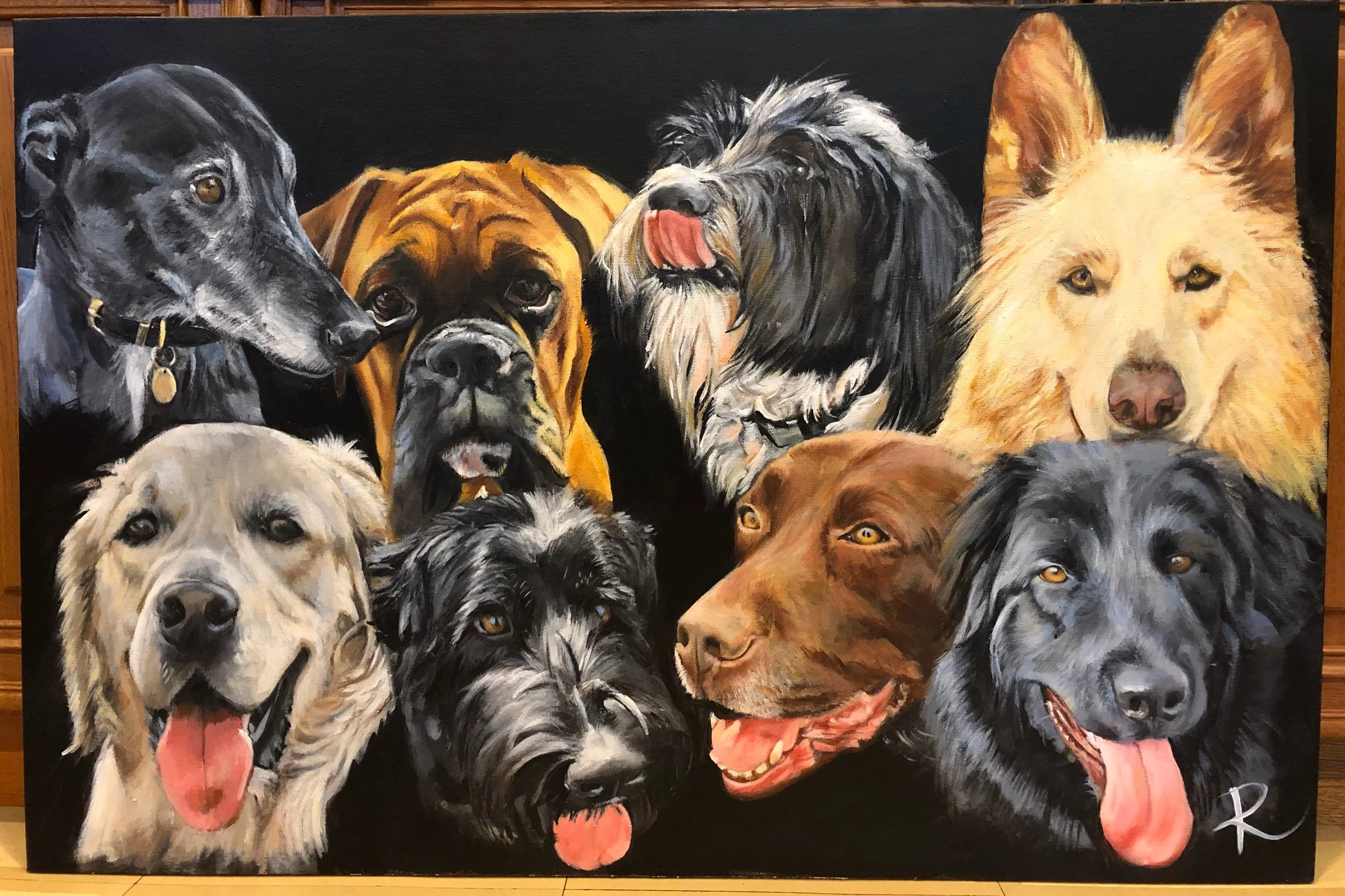 A Picture of My Martha and her Field Friends